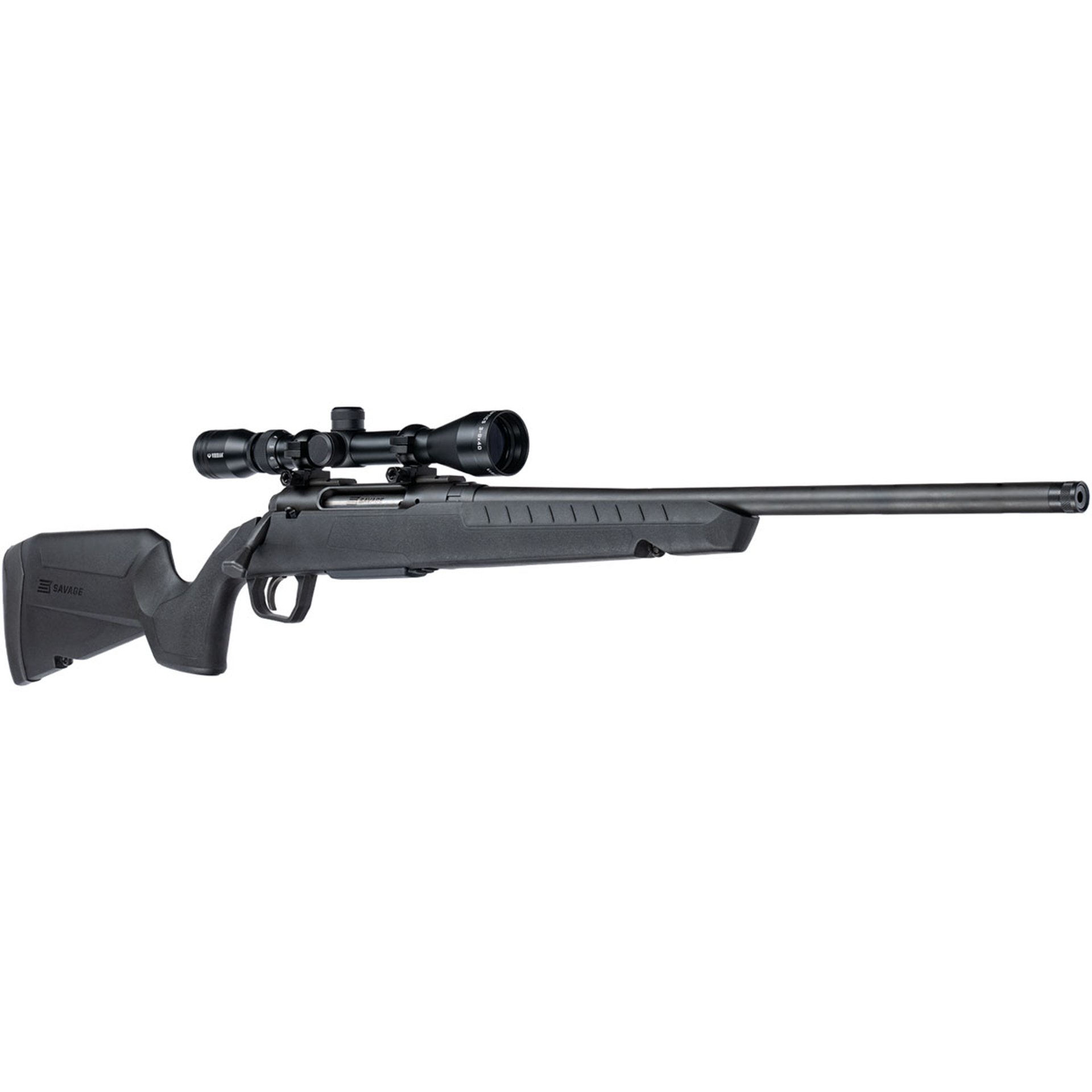 AXIS XP Compact 5.56 NATO 20"BBL (1)4RD Mag Black w/Scope