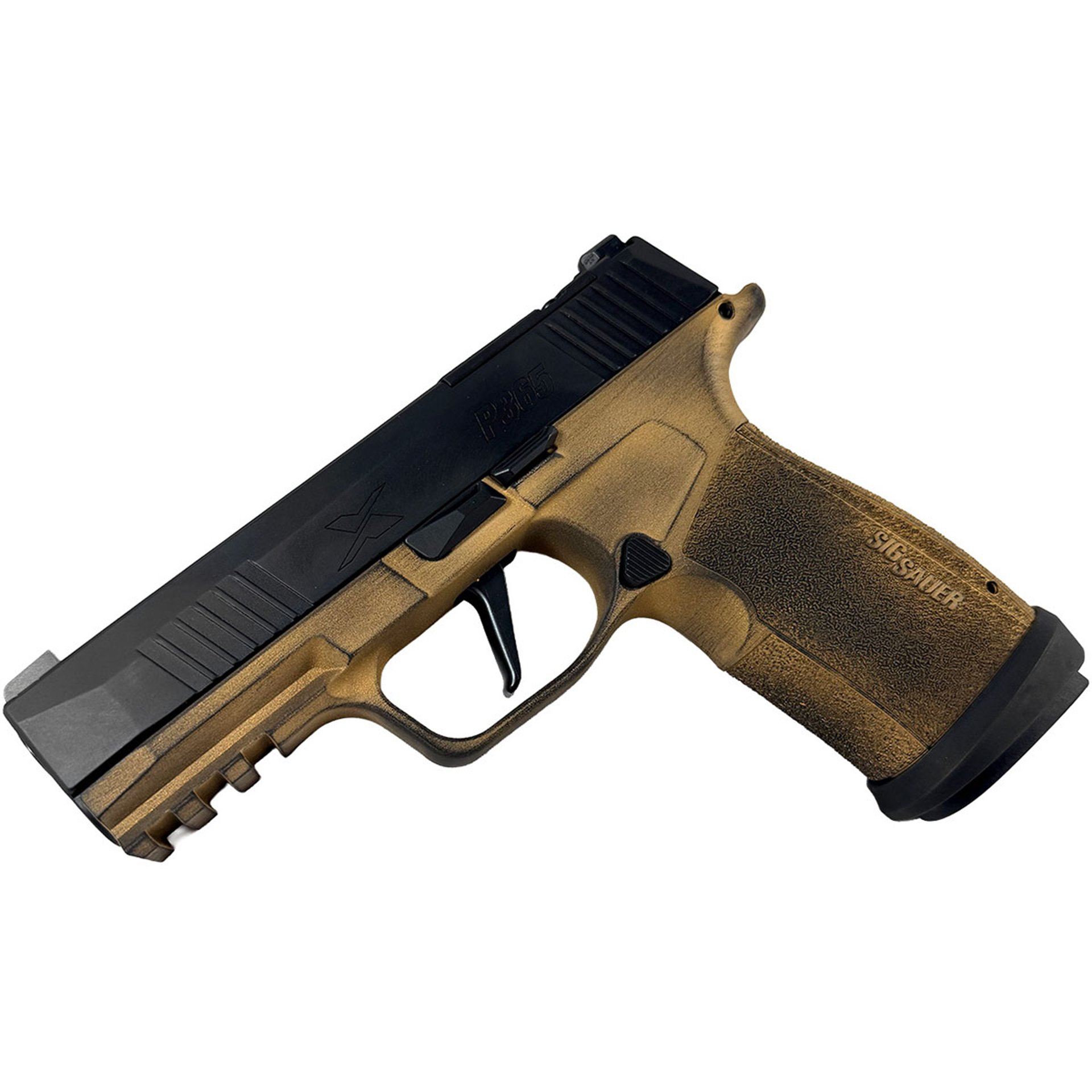 P365-XMACRO TACOPS 9mm Luger 3.7" BBL(4)17RD Sig Gold