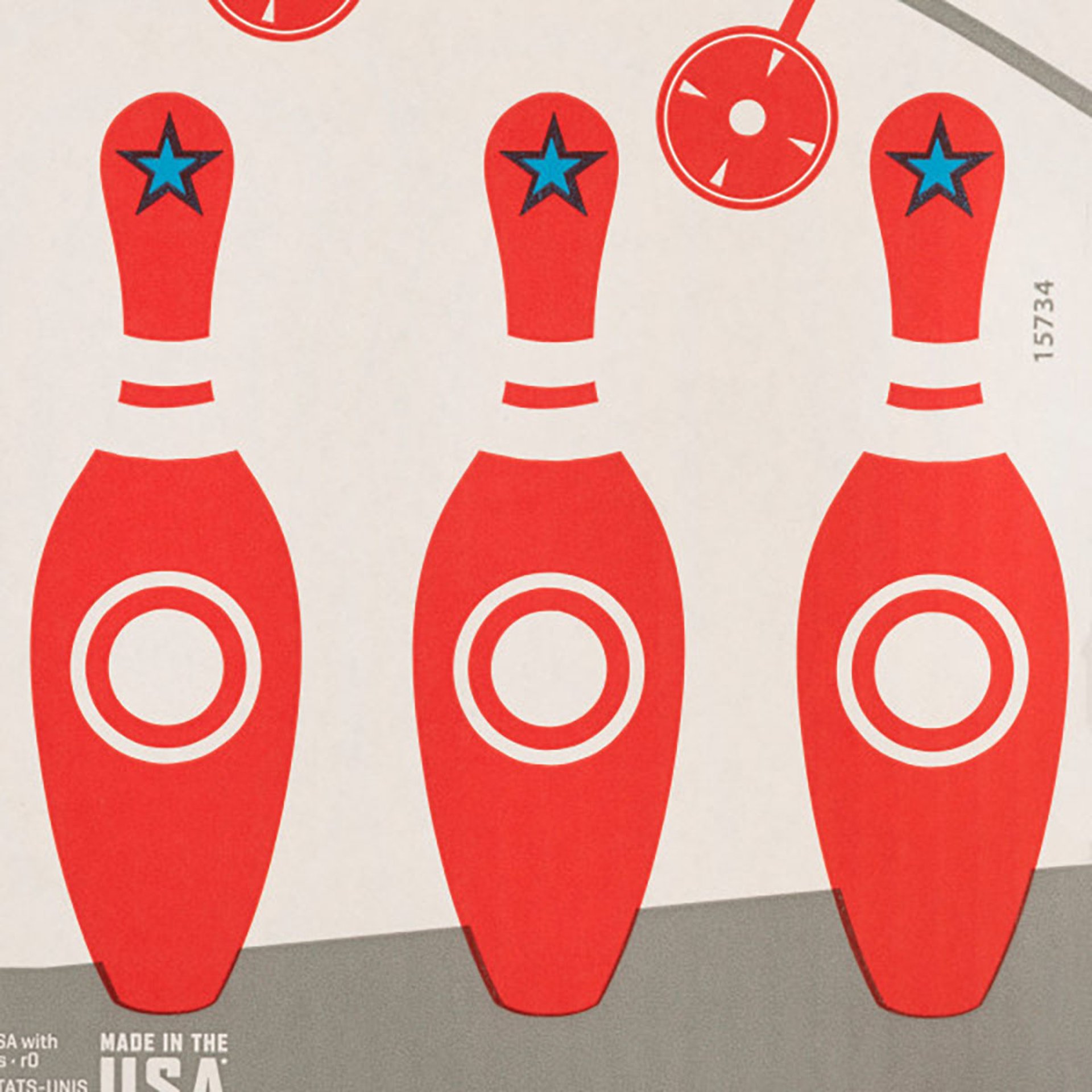 EZ Aim 23"x35" Shooting Gallery Corrugated Target & Backer