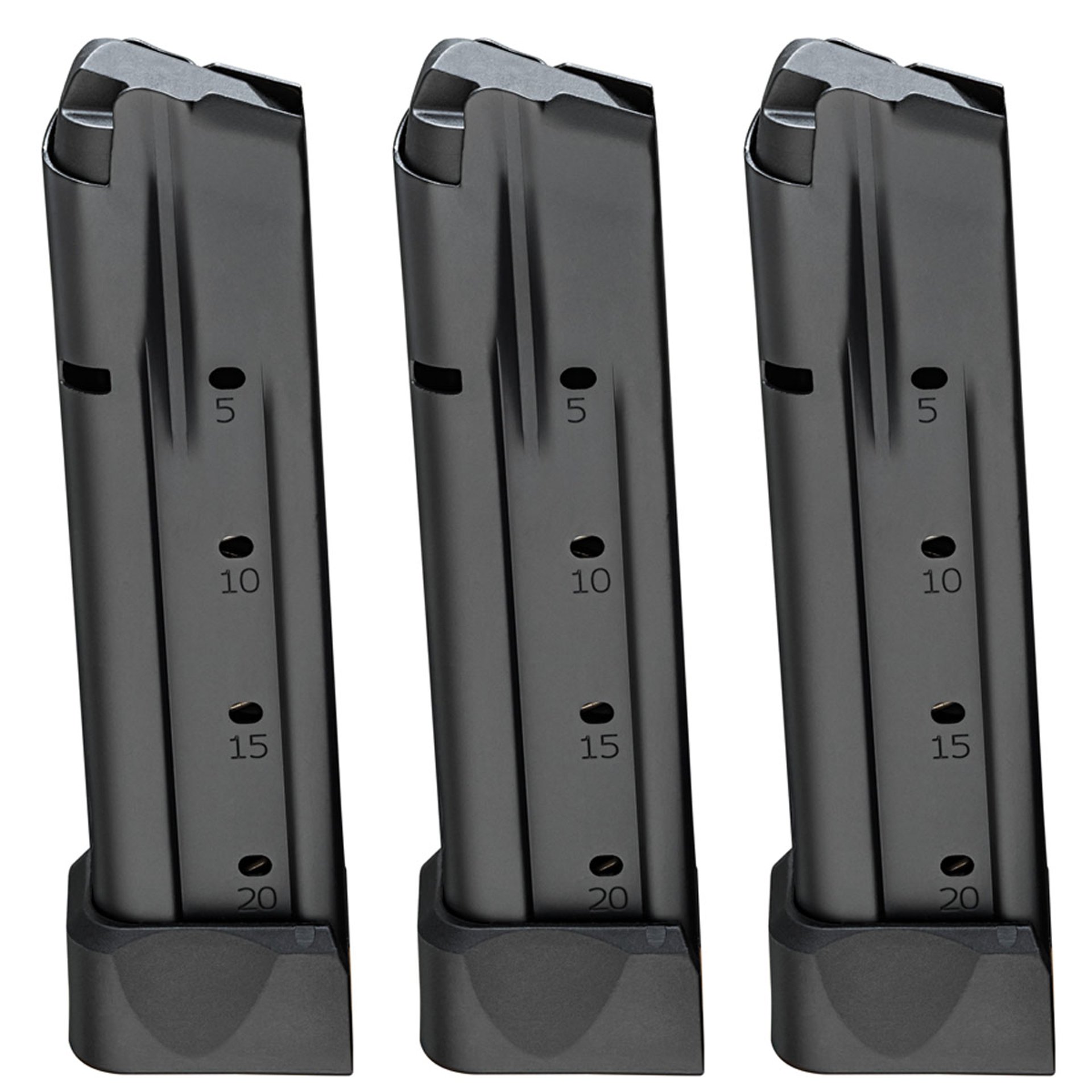 1911 DS Prodigy 9mm Luger 20 Round Magazine Black 3/Pack