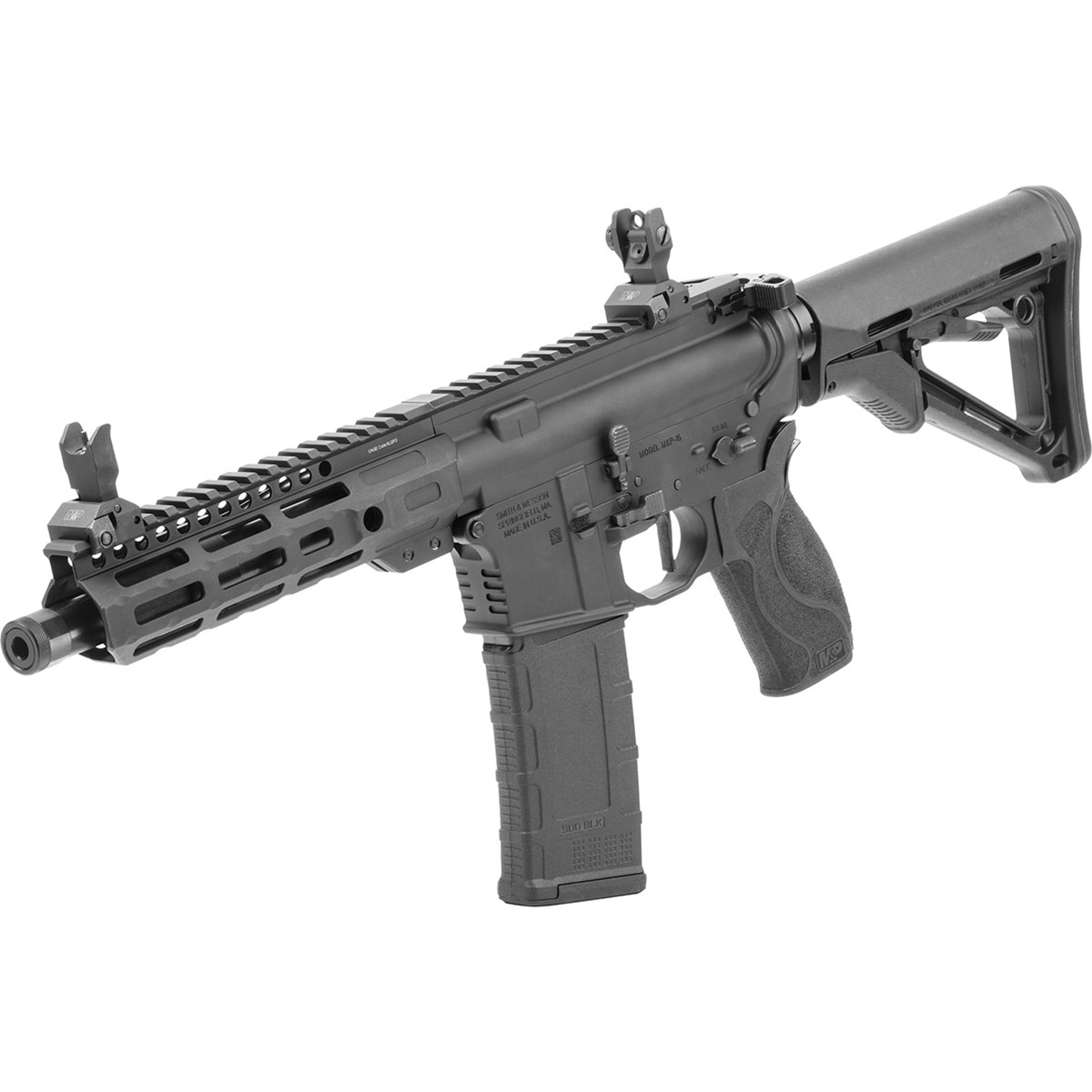 M&P 15 AXE SBR 300BLK 8"BBL (1)30RD Mag Black
