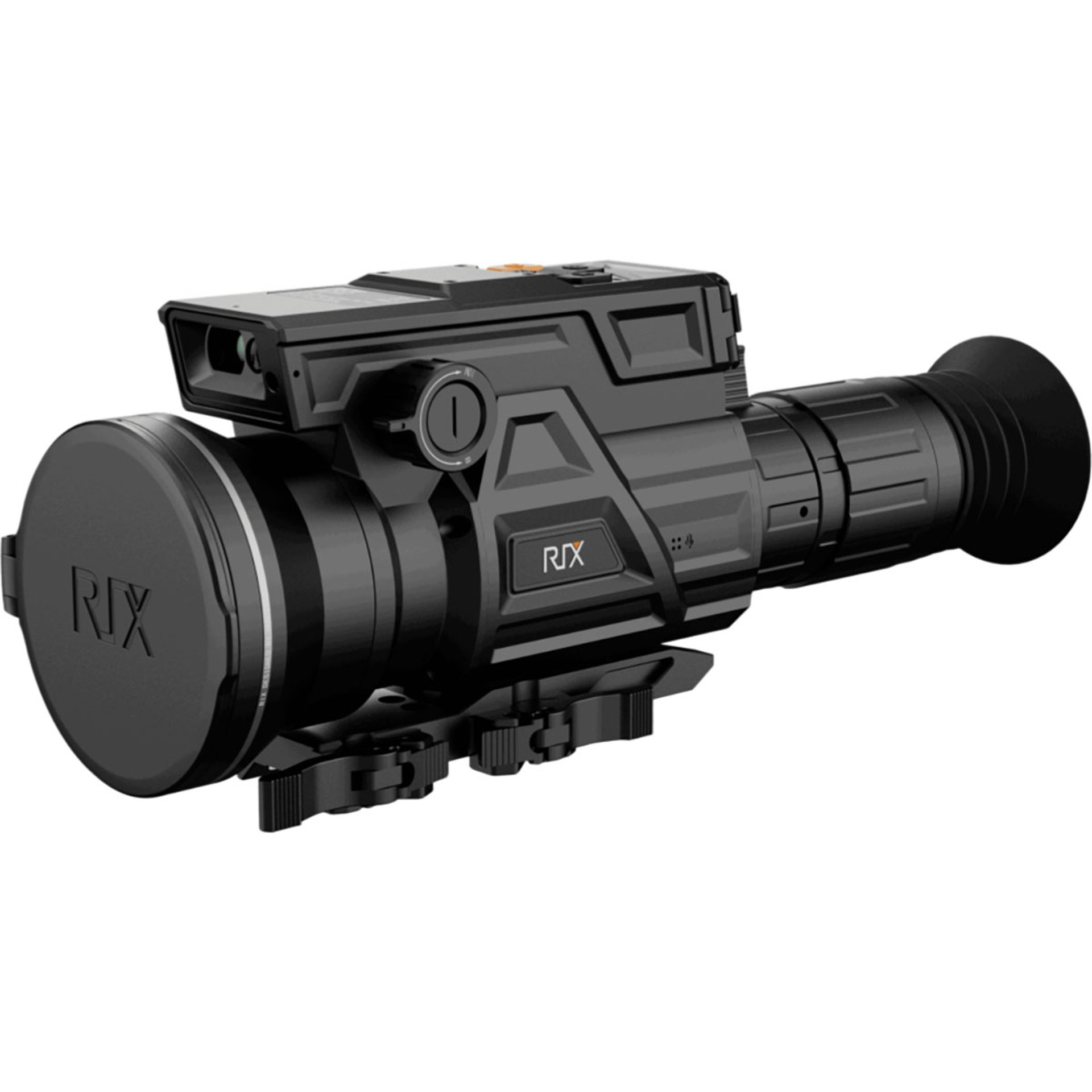 DBH D12 3x75mm Thermal Imaging Riflescope w/LRF Black