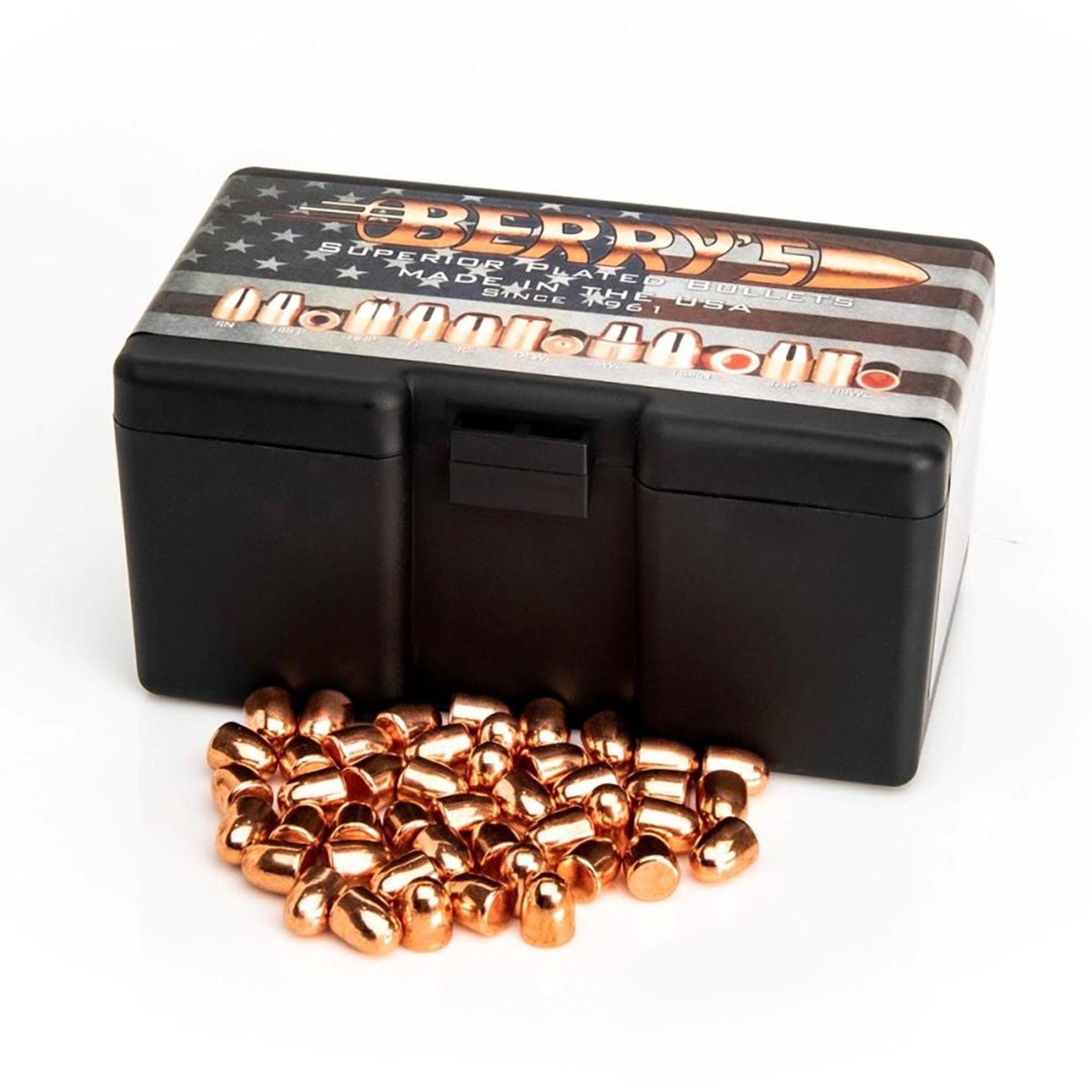 .380 Cal. (.356) 100gr Flat Base Round Nose 1000/Box