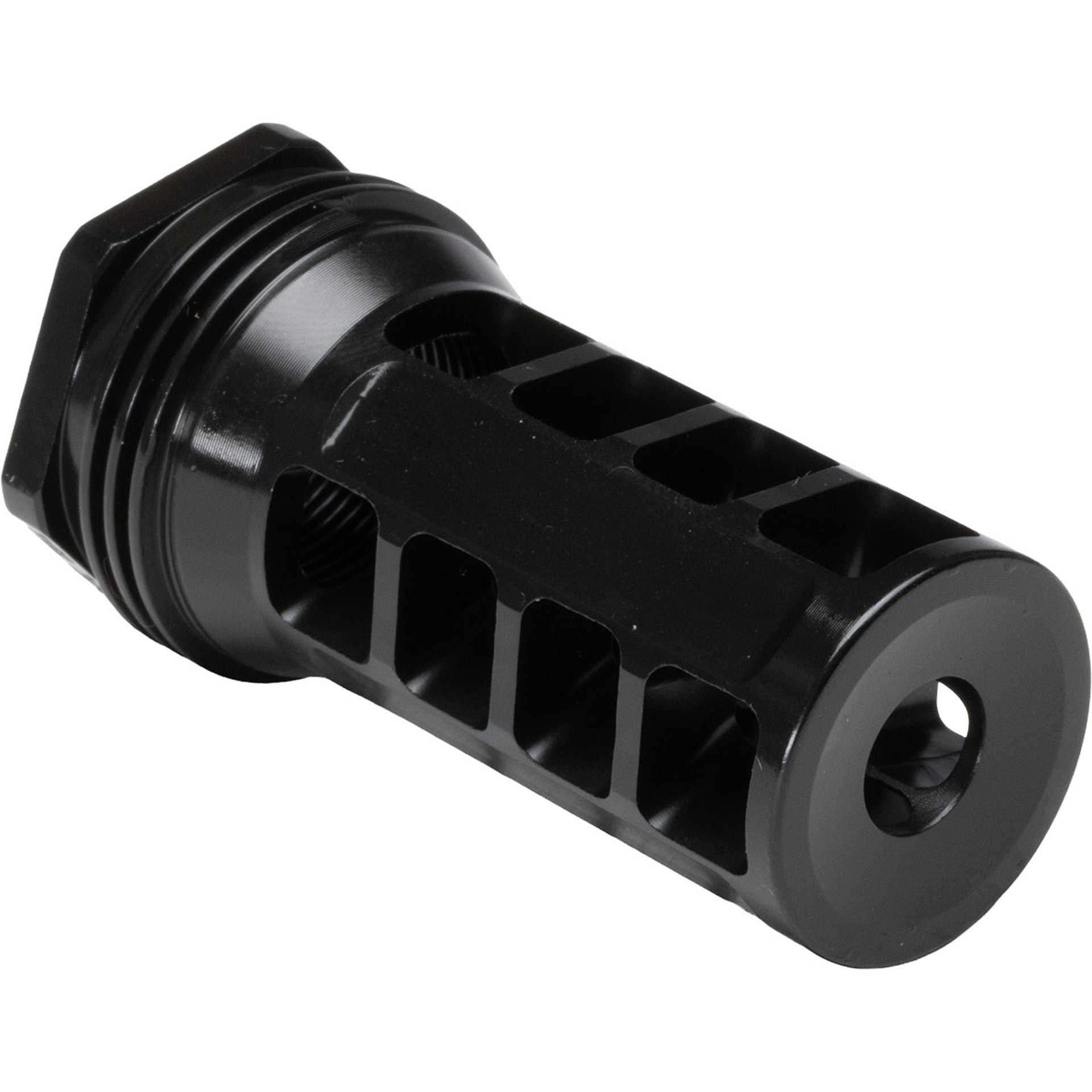 Muzzle Brake-QD 762 30 Caliber 3/4x24 Black
