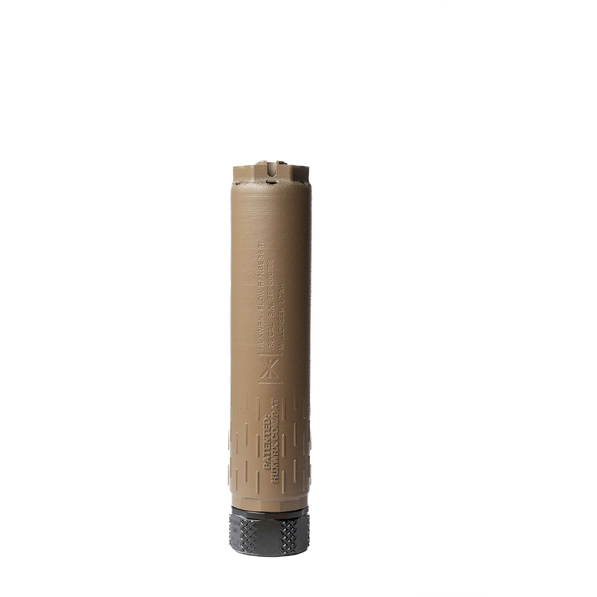 Flow Range 36 TI DT MultCal Direct Thrd Rifle Suppressor FDE