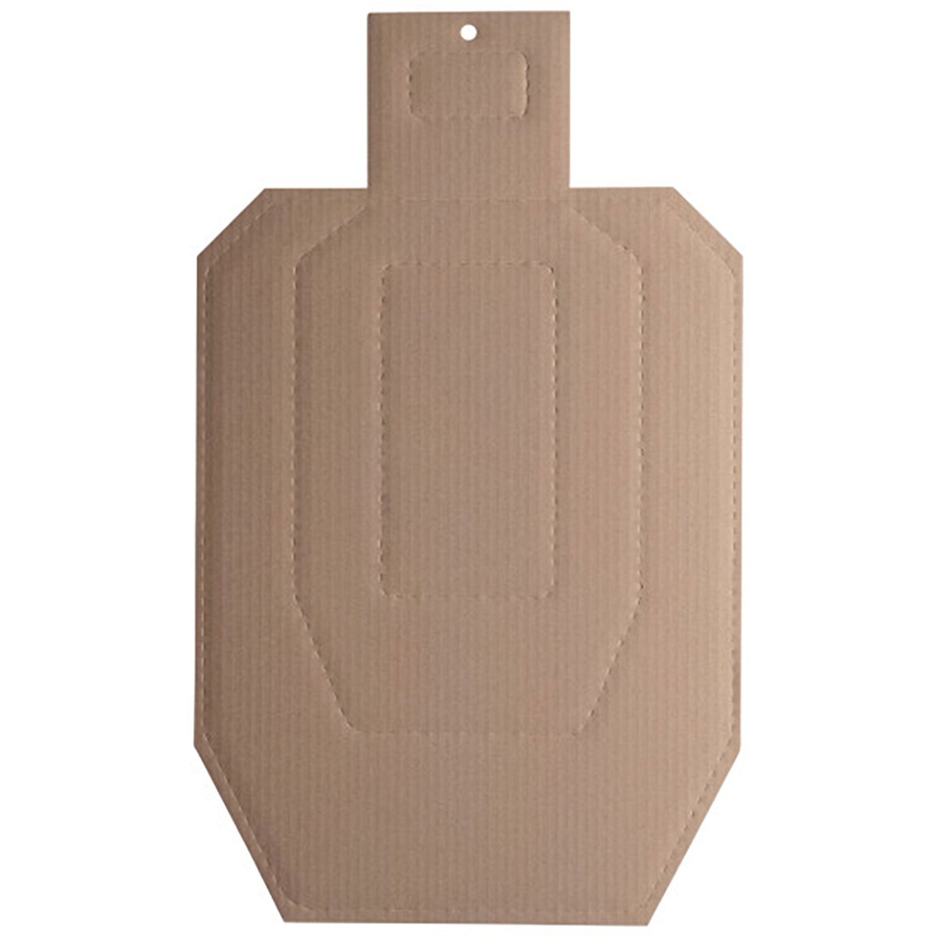 EZ Aim 18"x30" IPSC CB-T Silhouette Target & Backer 1/Pack