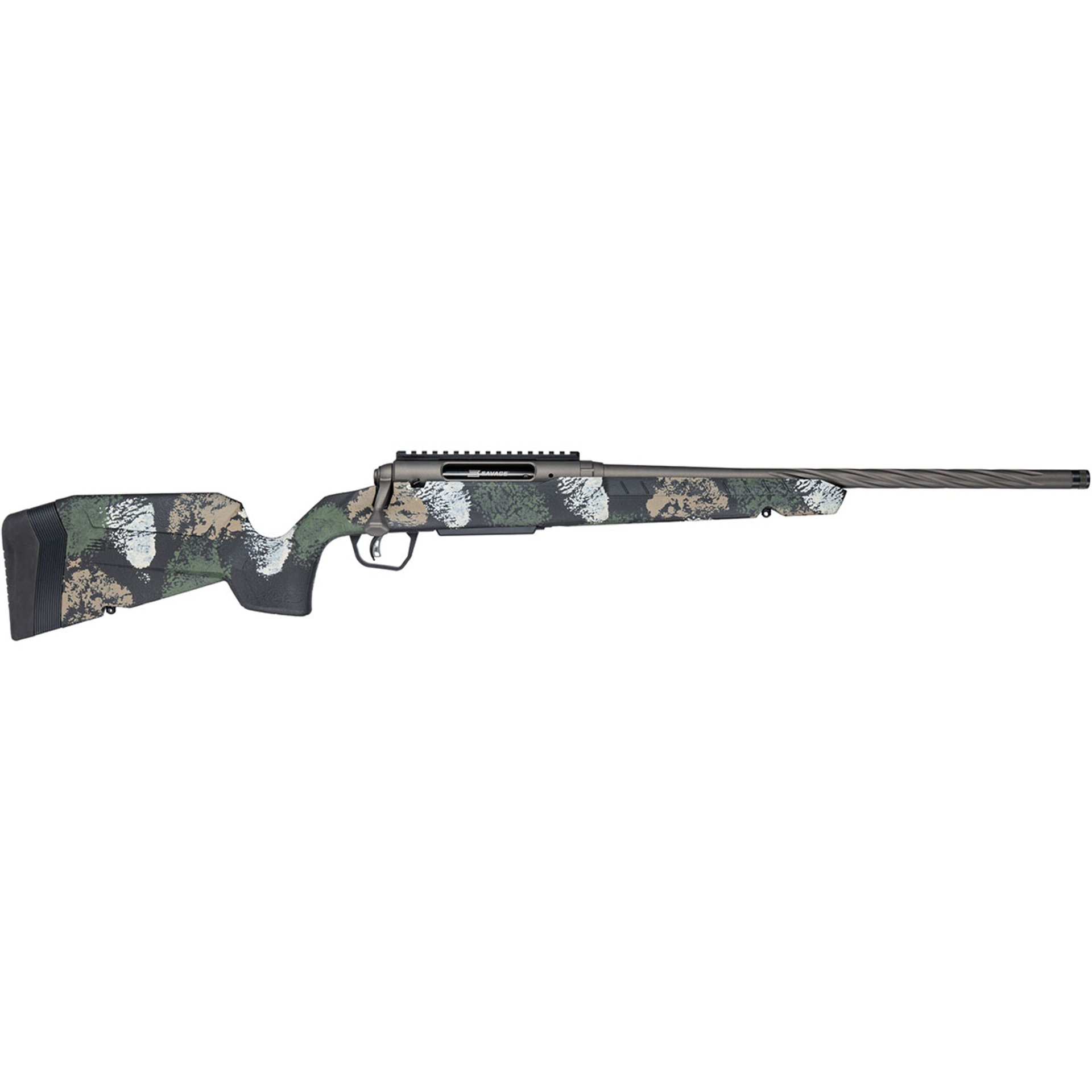 Axis 2 PRO 243 Win 20"BBL (1)4RD Mag Forest SP Camo