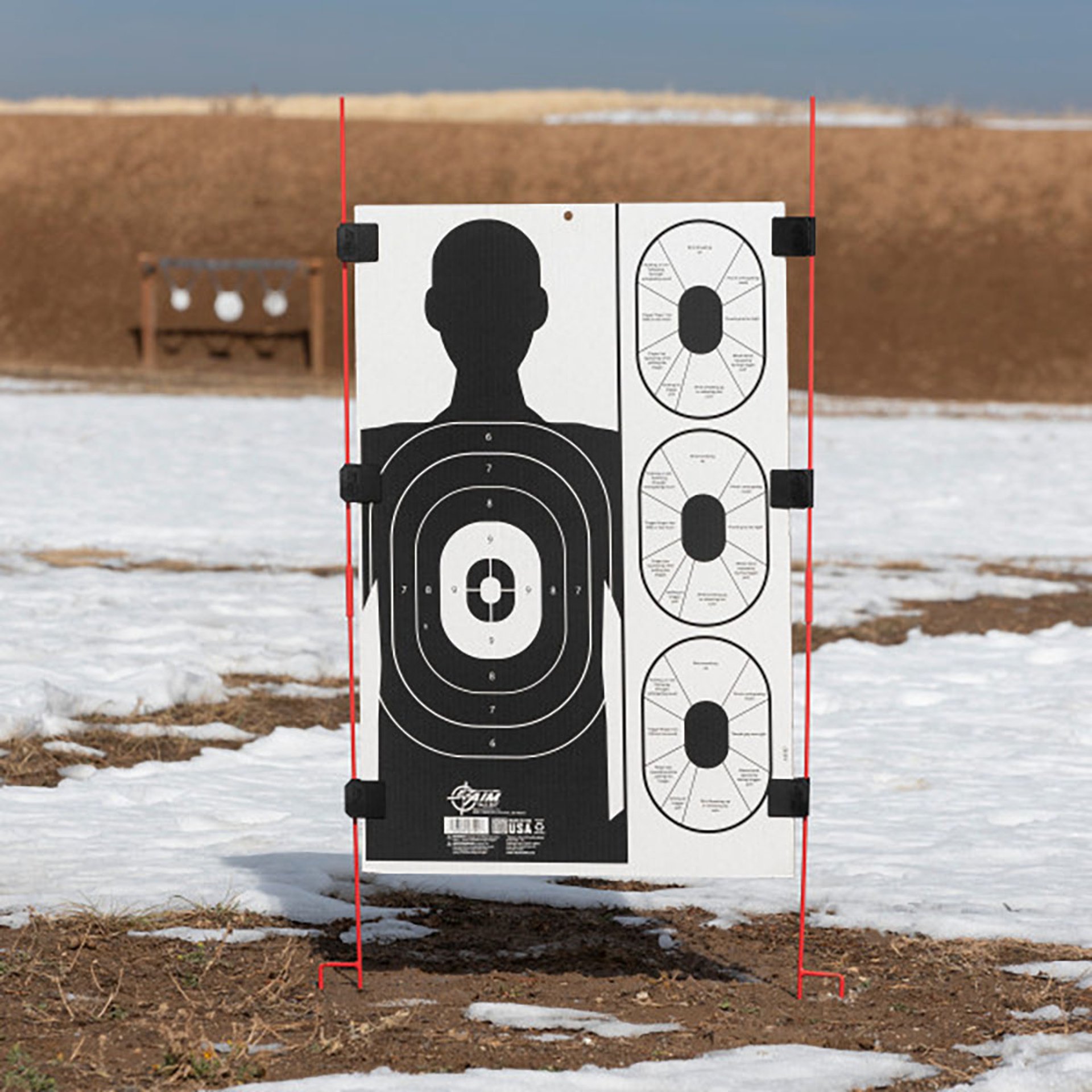 EZ Aim 23"x35" Handgun Trainer Corrugated Target & Backer