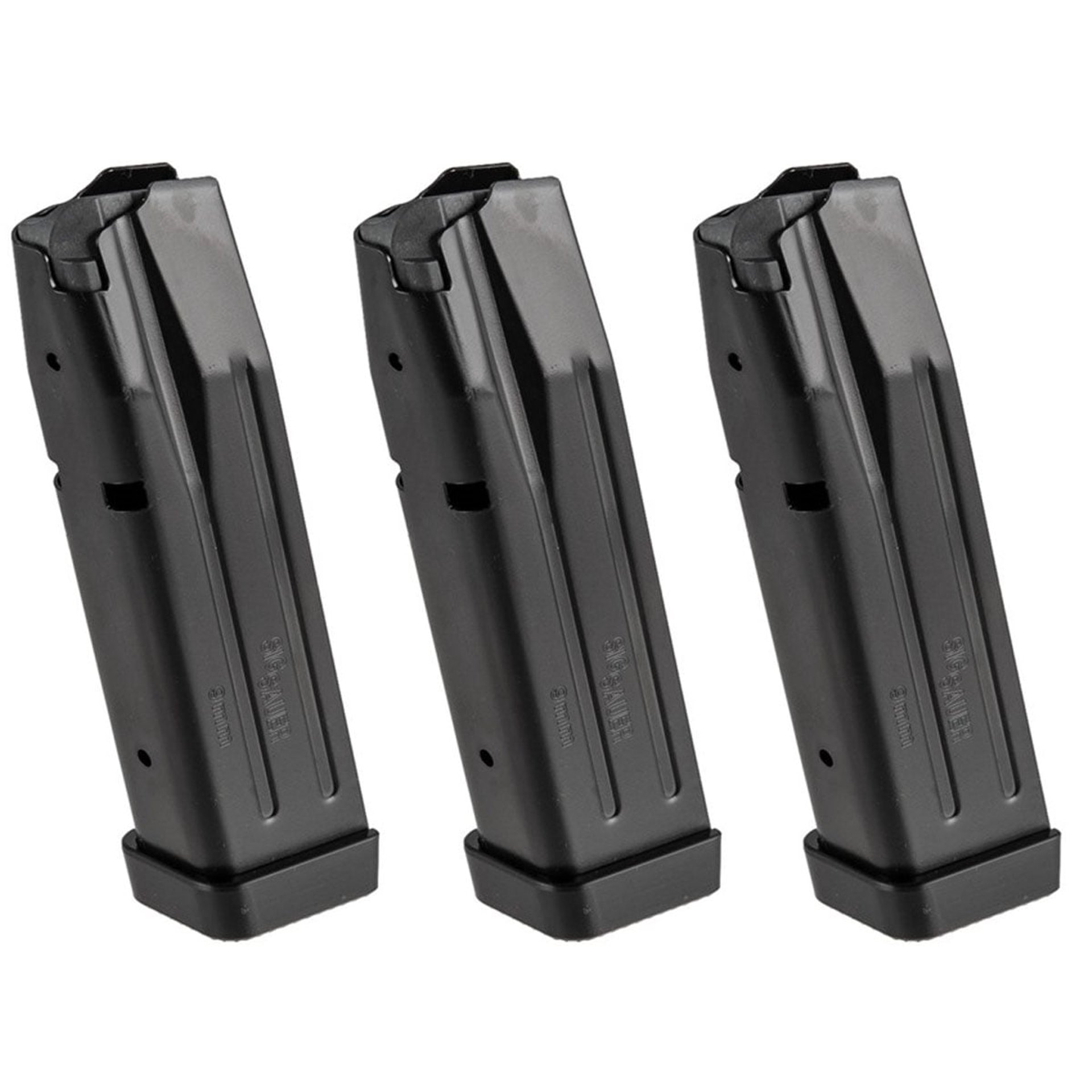 17 Round 9mm X-FIVE Legion Magazine Black 3/Pack