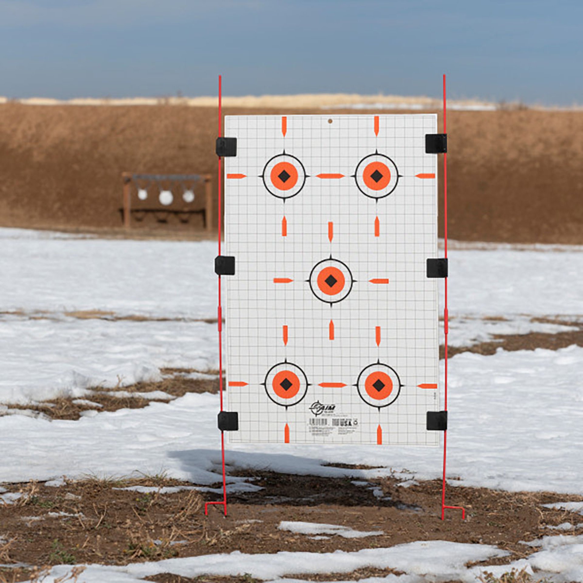 EZ Aim 23"x35" Sight Grid Corrugated Target & Backer 1/Pack