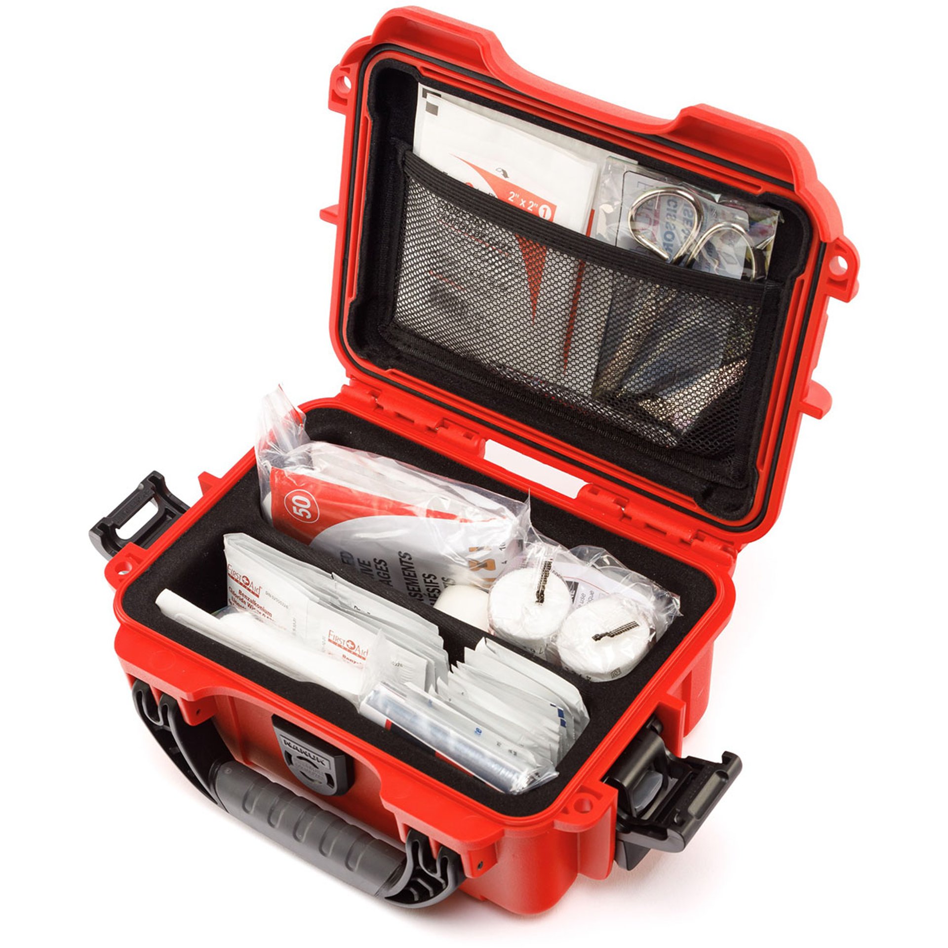 903 First Aid Kit 9.1"x6.8"x3.8" Red/Black