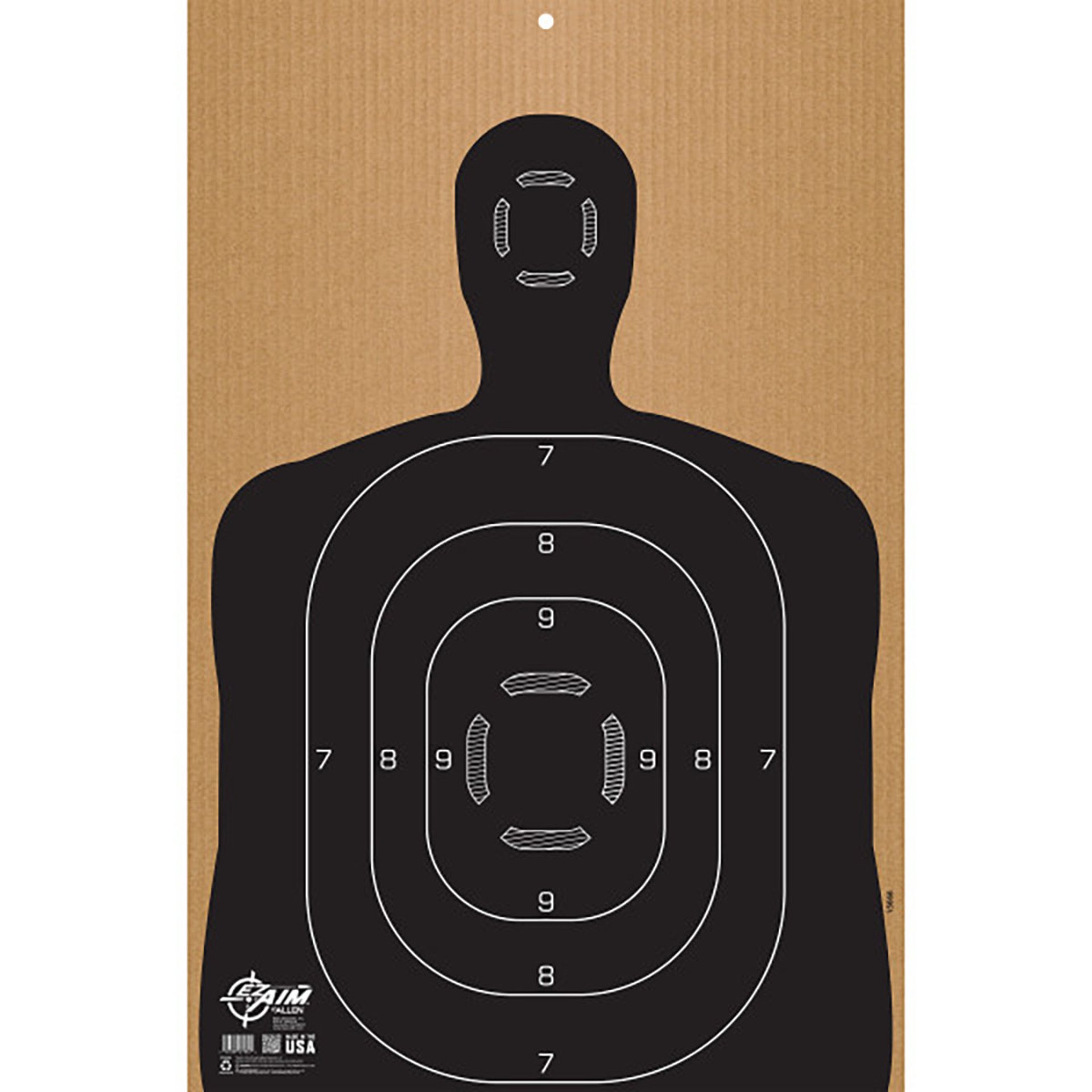 EZ Aim 23"x35" Silhouette Corrugated Target & Backer 1/Pack