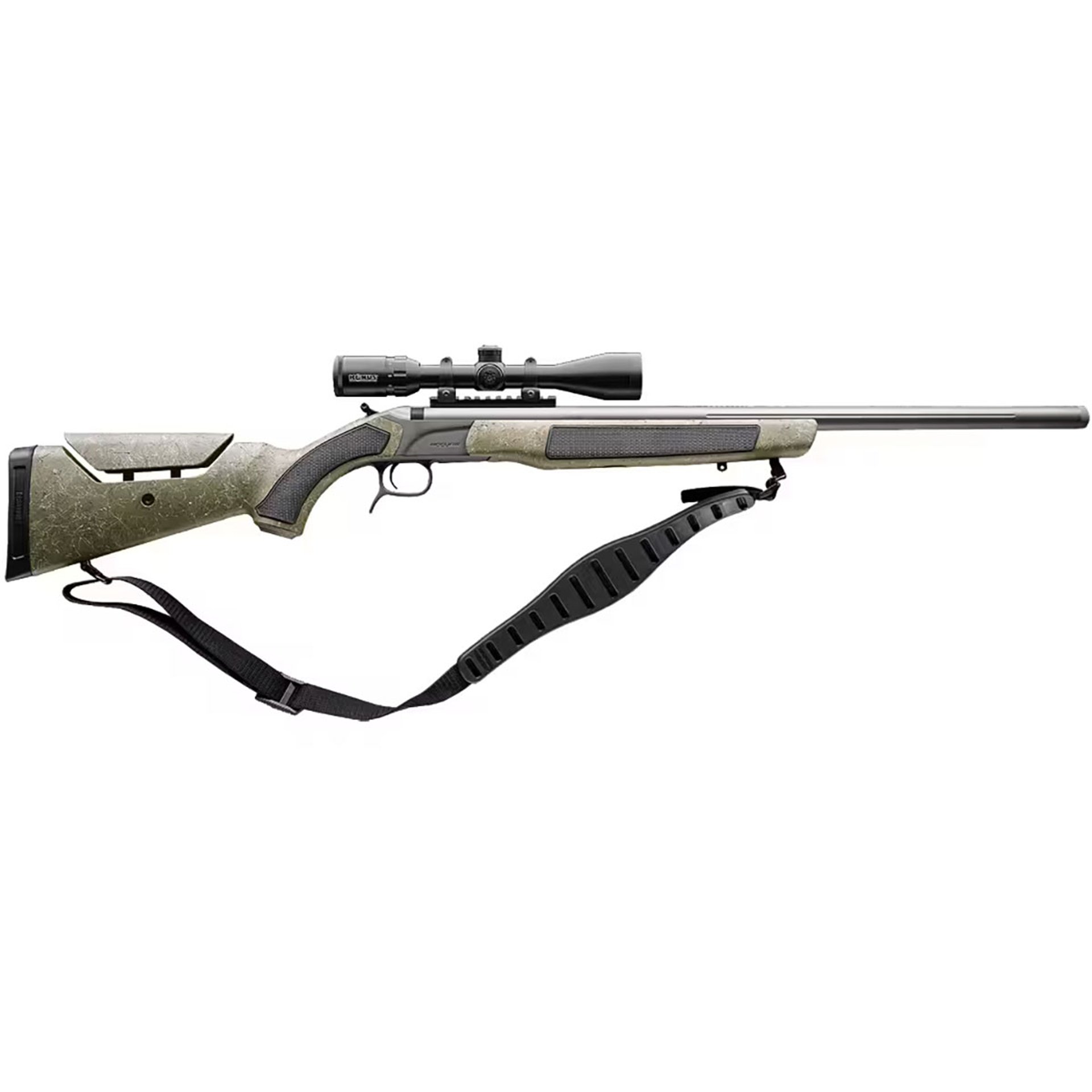 Accura MR-X .50 Cal 26"BBL w/Scope ODG w/BlK & Gray Web