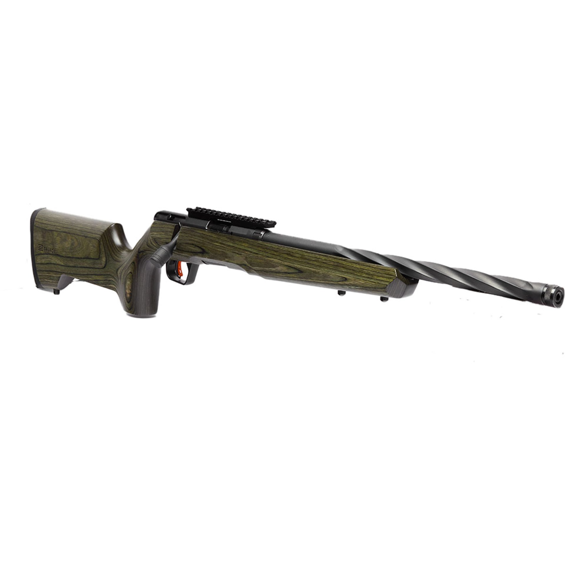 B Srs Timber Tac 22 LR 18"BBL (1)10RD Mag Black/ODG