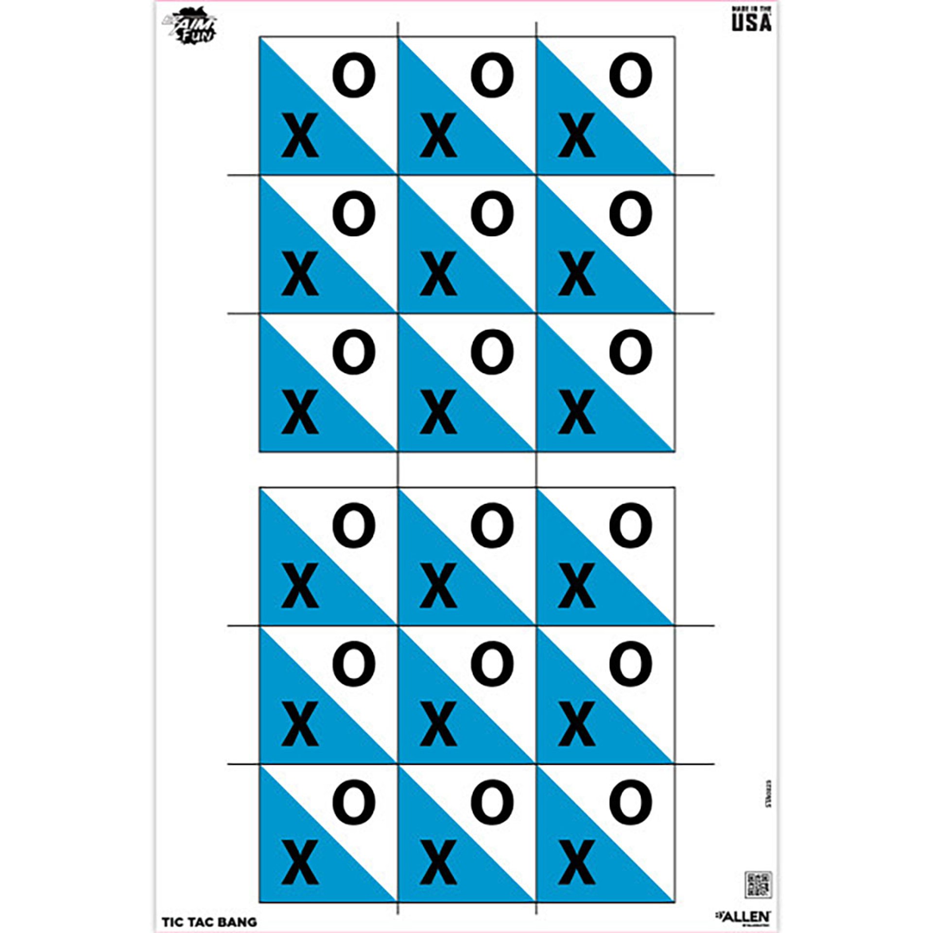 EZ Aim Fun Get the Game On 12"x18" Ppr Shooting Targets 8/Pk