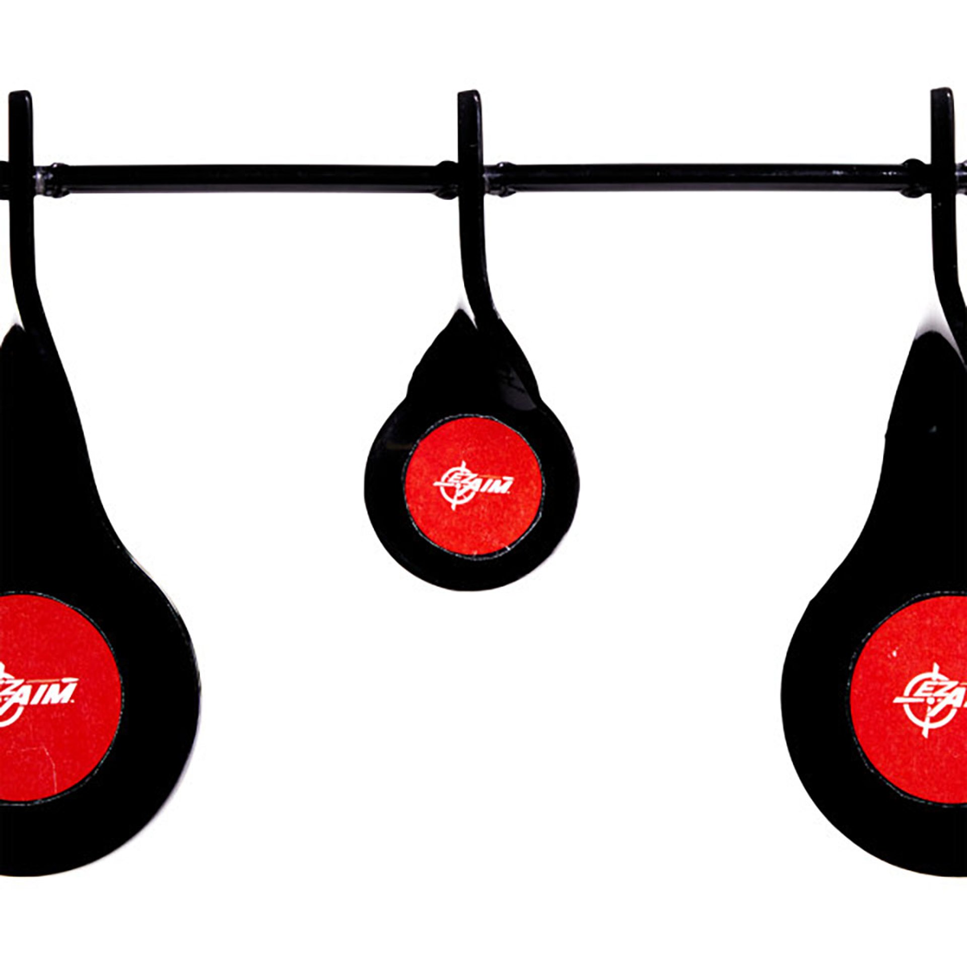 EZ Aim .22 Cal Rimfire Triple Spinner Target Black