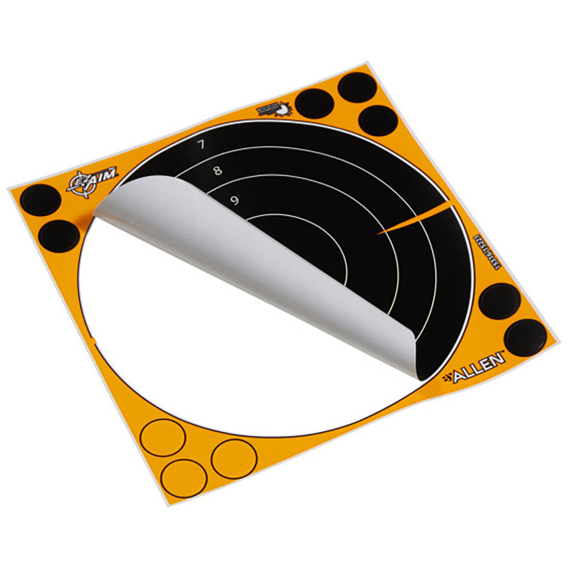 EZ Aim Splash Adhesive Bullseye 8"x8" Ppr Targets 6/Pack