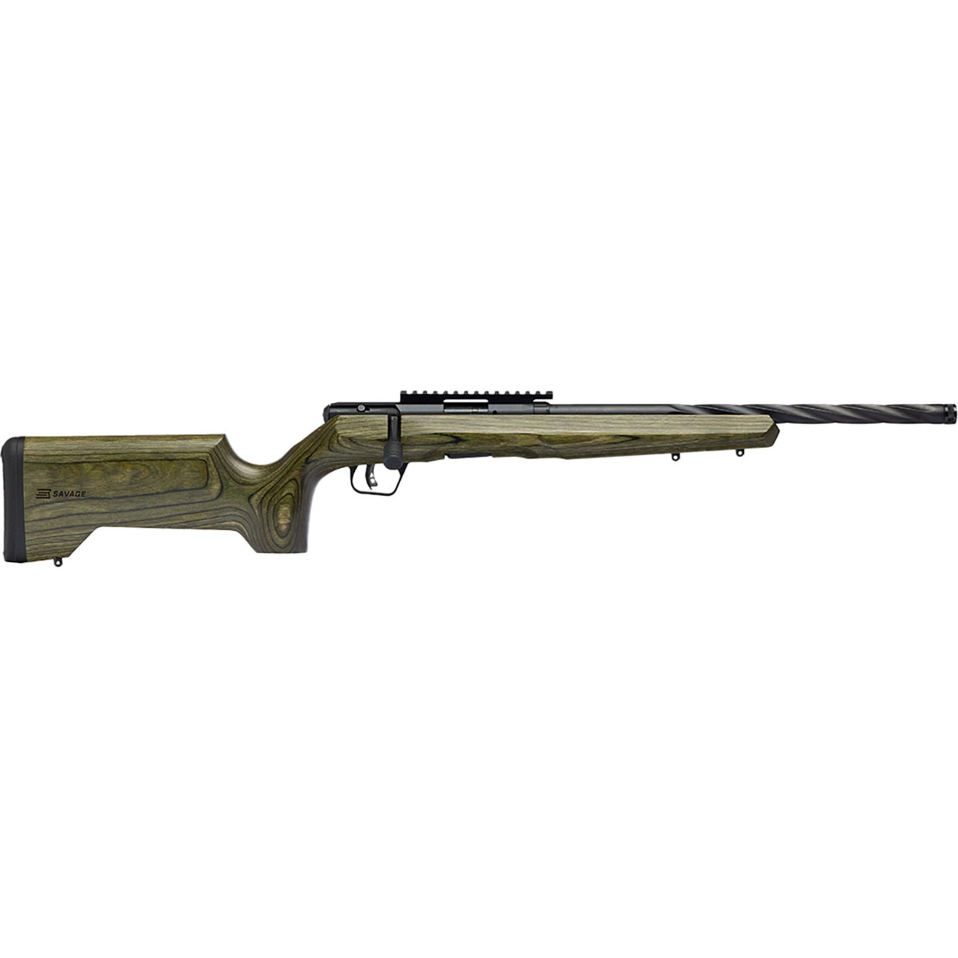 B Srs Timber Tac 22 LR 18"BBL (1)10RD Mag Black/ODG