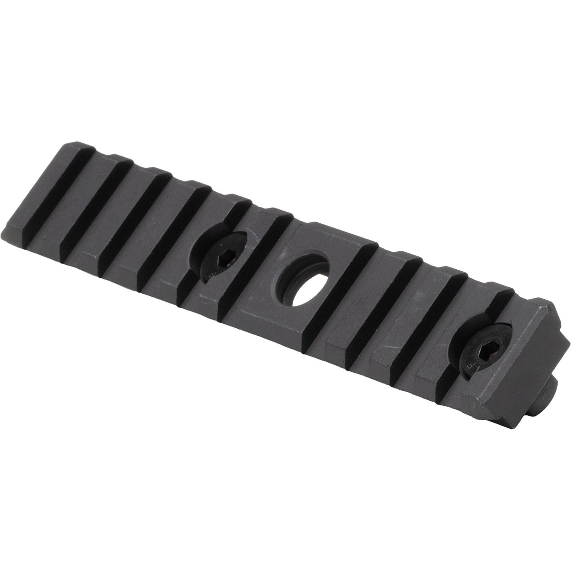M-LOK Rail Section w/QD Socket 11-Slot Black