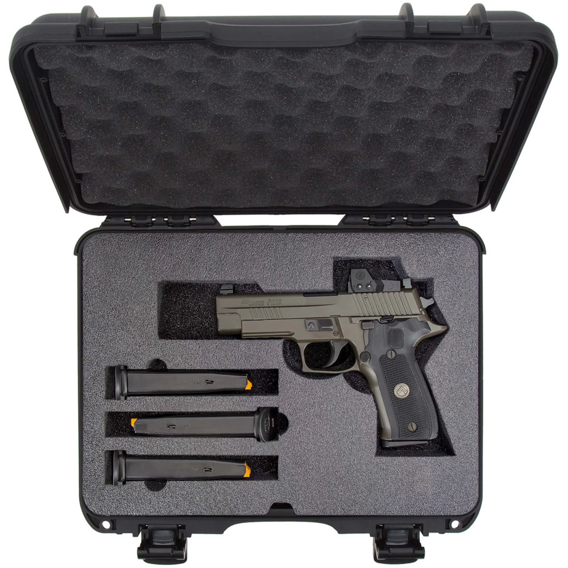 910 Pistol (Optic Ready) Case 14.3"x11.1"x4.7" Black