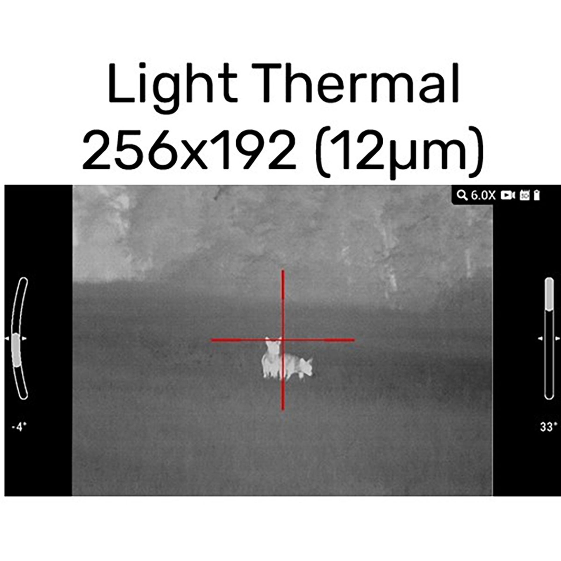 THOR-LTV 256 3-9x 256x192 12-Micron Thermal Rifle Scope BLK