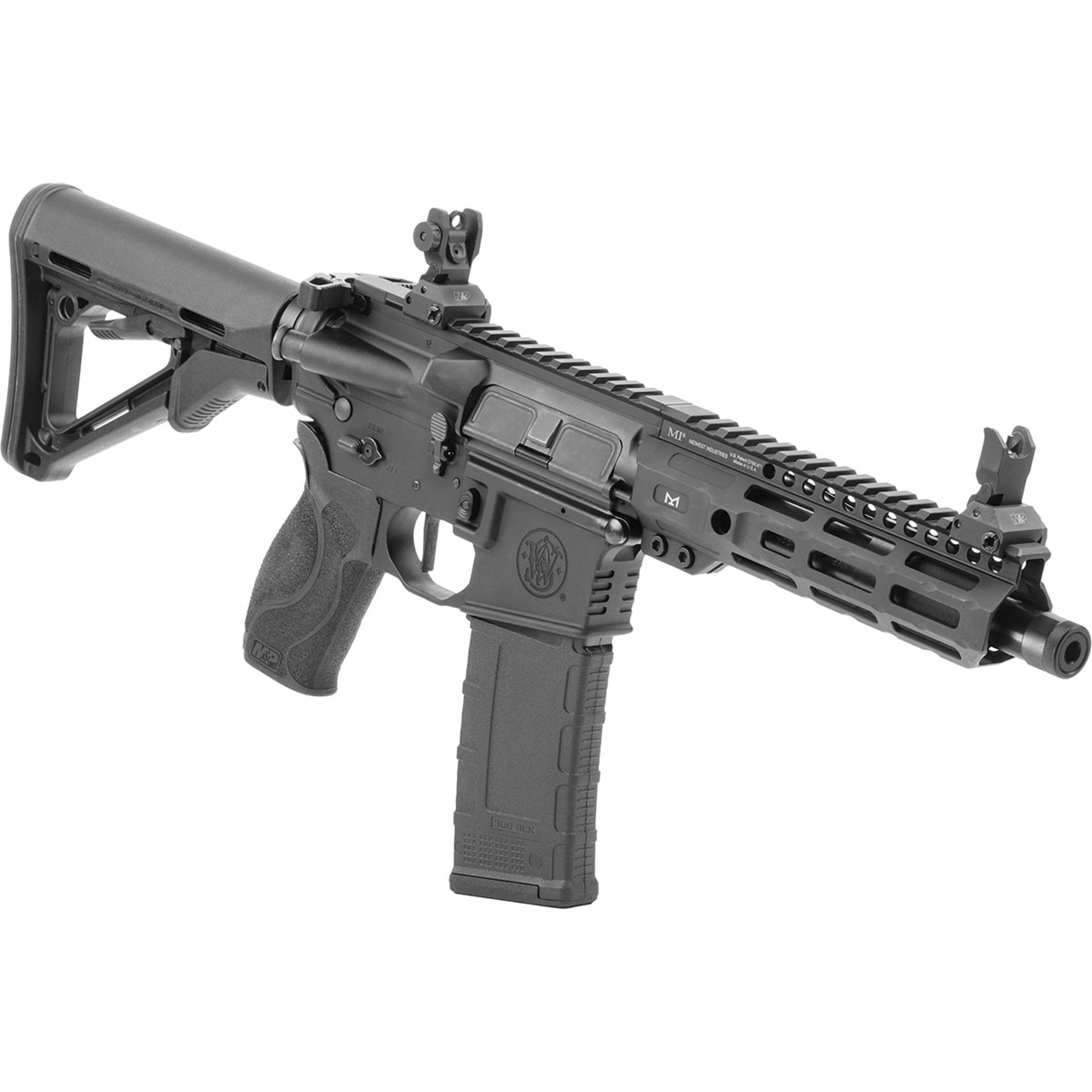 M&P 15 AXE SBR 300BLK 8"BBL (1)30RD Mag Black