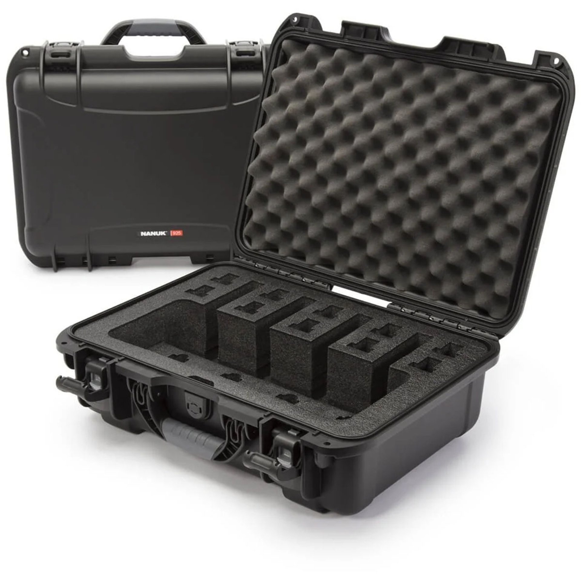 925 4UP Case w/Foam 18.7"x14.8"x7" Black