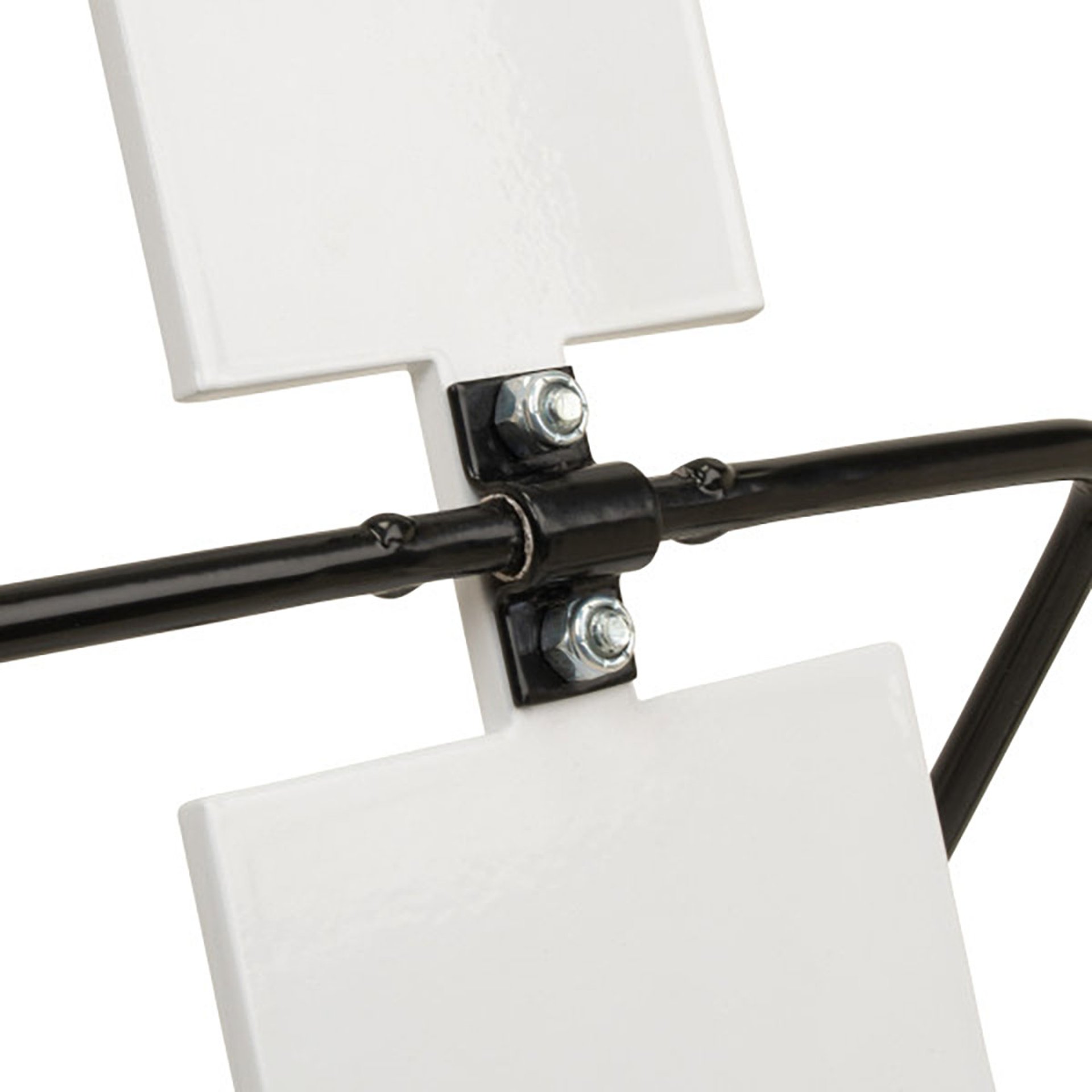 EZ Aim Hardrock AR500 CF Square Spinner Target Med w/Stand