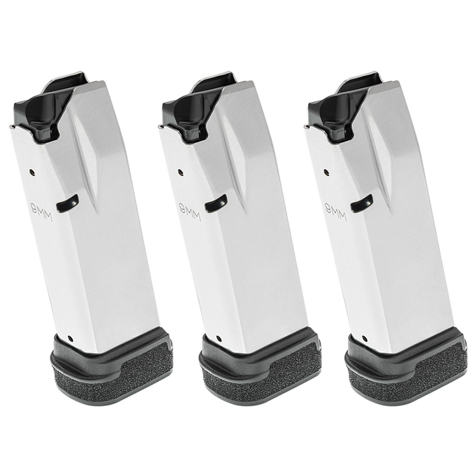 Hellcat Pro 17-Round Stainless Steel Magazine Black 3/Pack