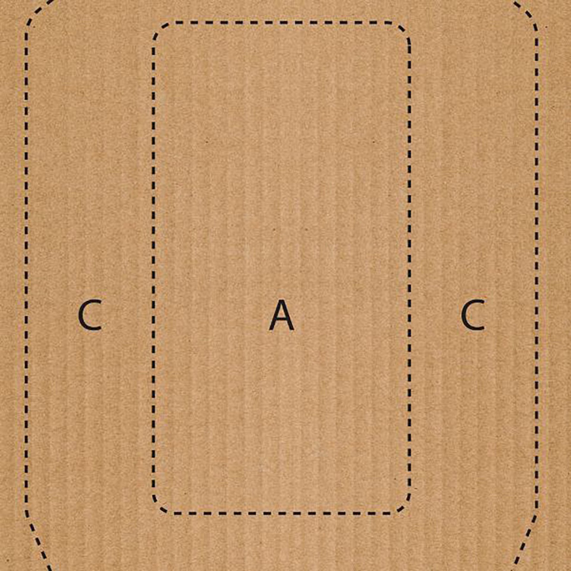 EZ Aim 18"x30" IPSC CB-T Silhouette Target & Backer 1/Pack