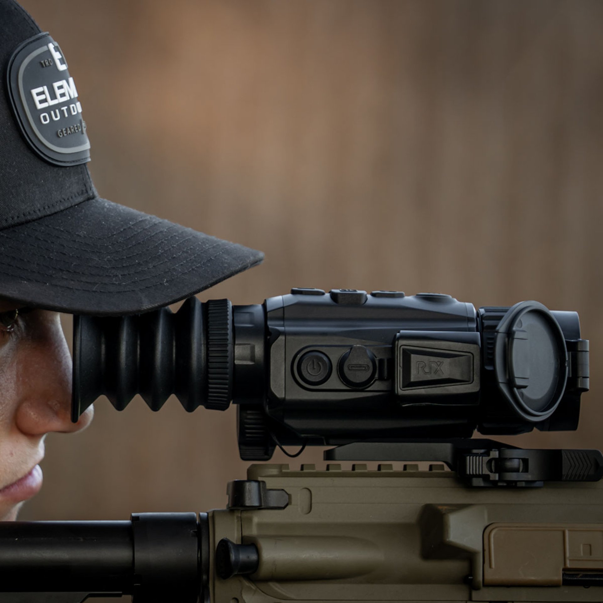STORM S6R 2x35mm Thermal Imaging Riflescope w/LRF Black