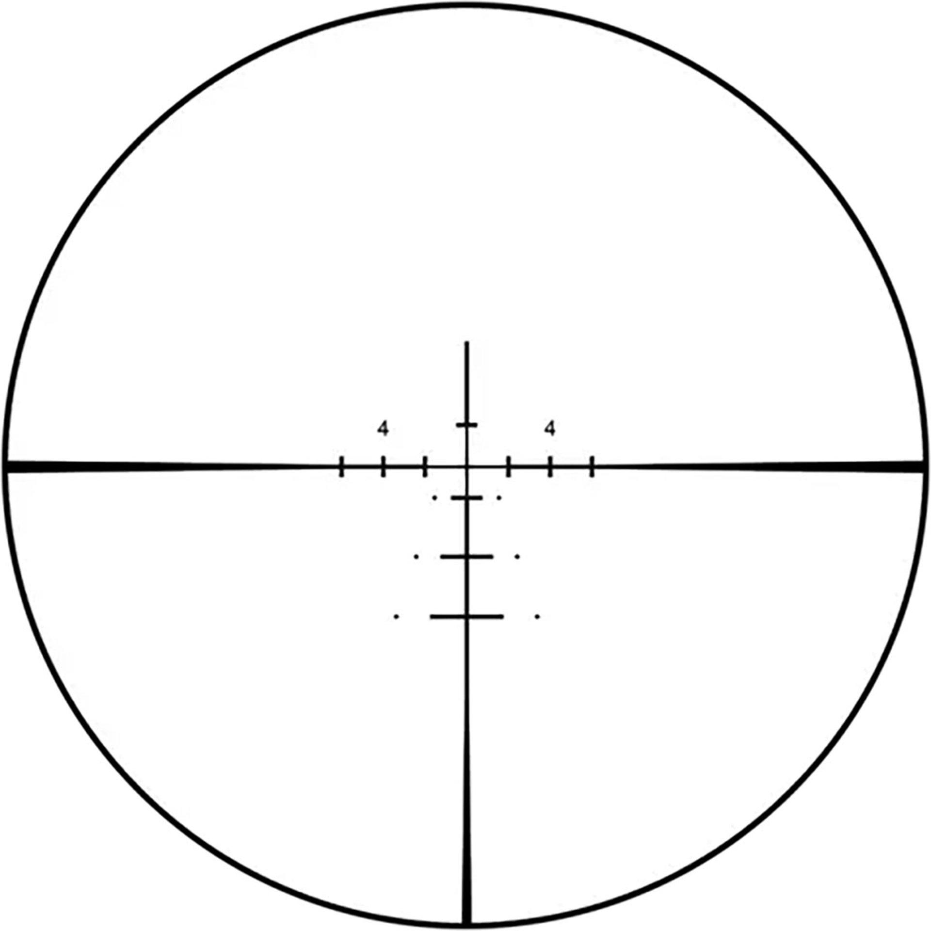 Fullfield 3-12x42mm SFP Ballistic E3 Reticle Black