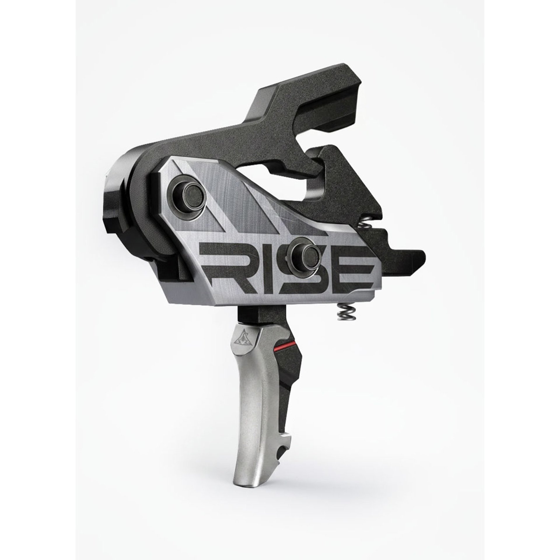 Blitz G2 Slide-and-Snap AR Trigger Flat Blade Face Silver