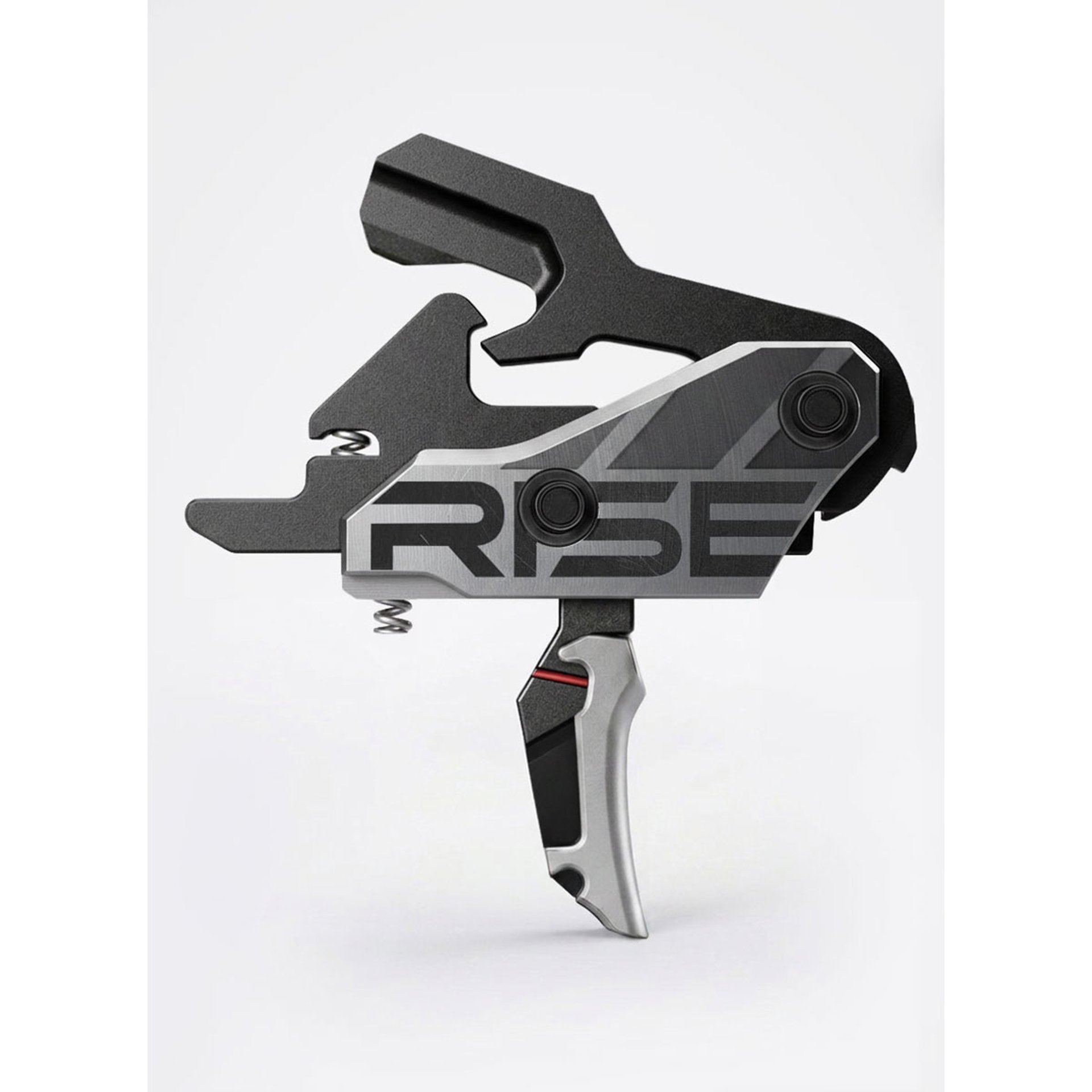 Blitz G2 Slide-and-Snap AR Trigger Flat Blade Face Silver