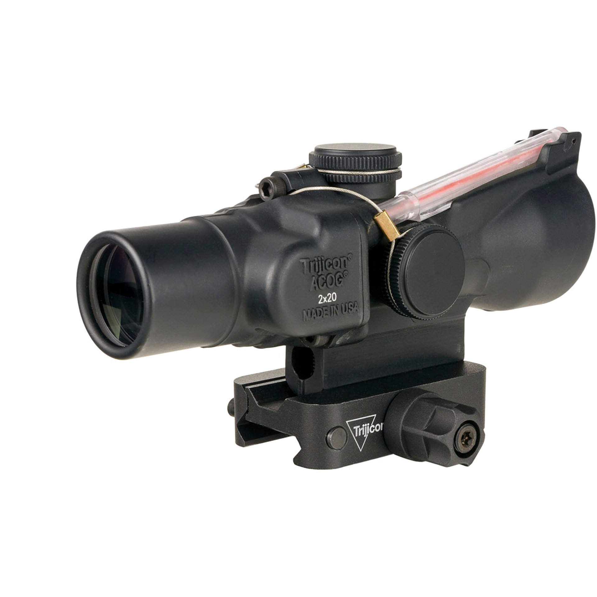 2x20mm Compact ACOG Red 55gr. 223/5.56 RTR w/Mount