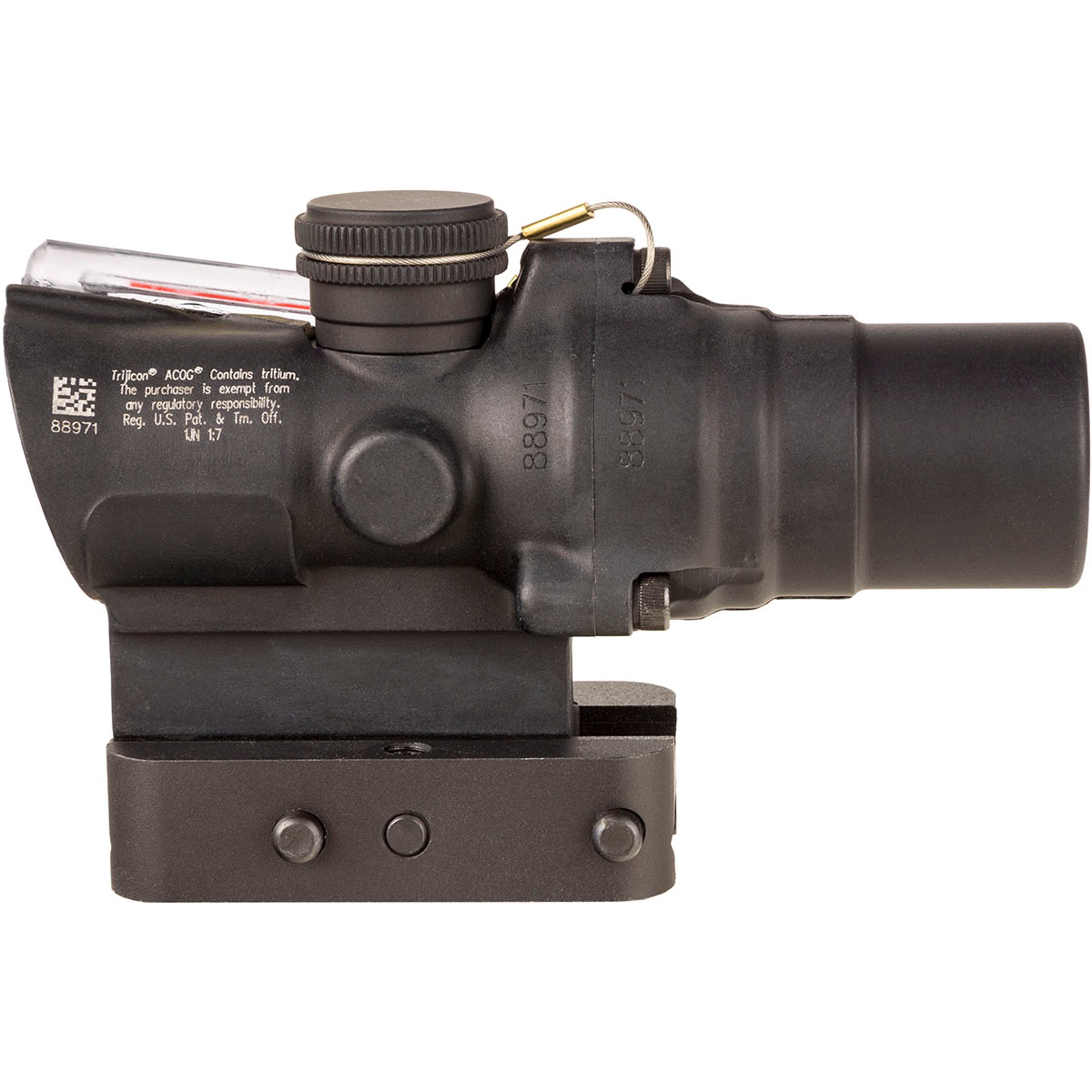 1.5x16S Compact ACOG Red 55gr. 223/5.56 RTR w/Mount