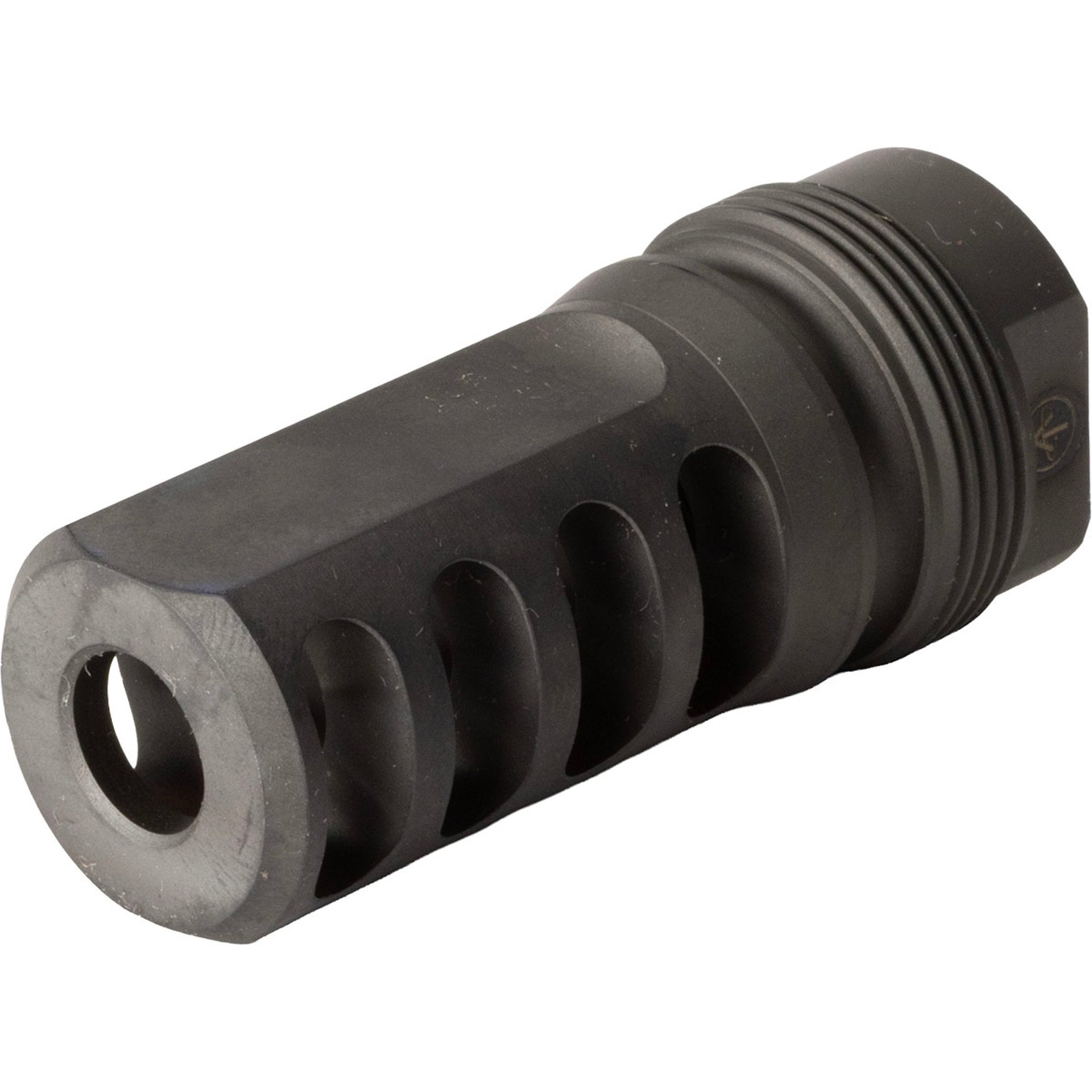 7.62 Cal 4 Port Muzzle Brake in 5/8x24 Black