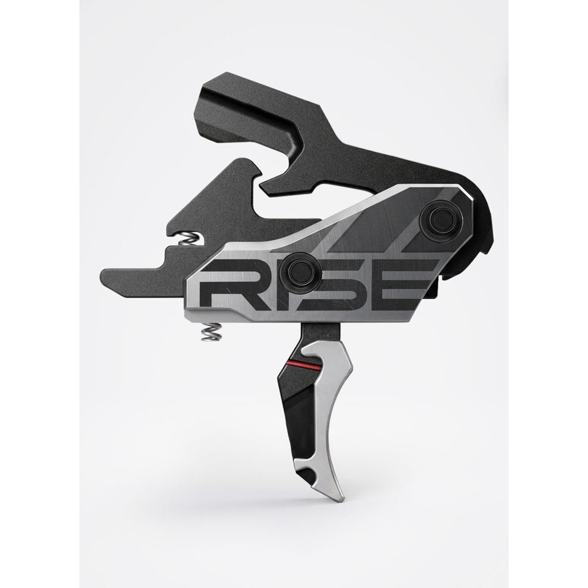 Blitz G2 Slide-and-Snap AR Trigger Curved Blade Face Silver