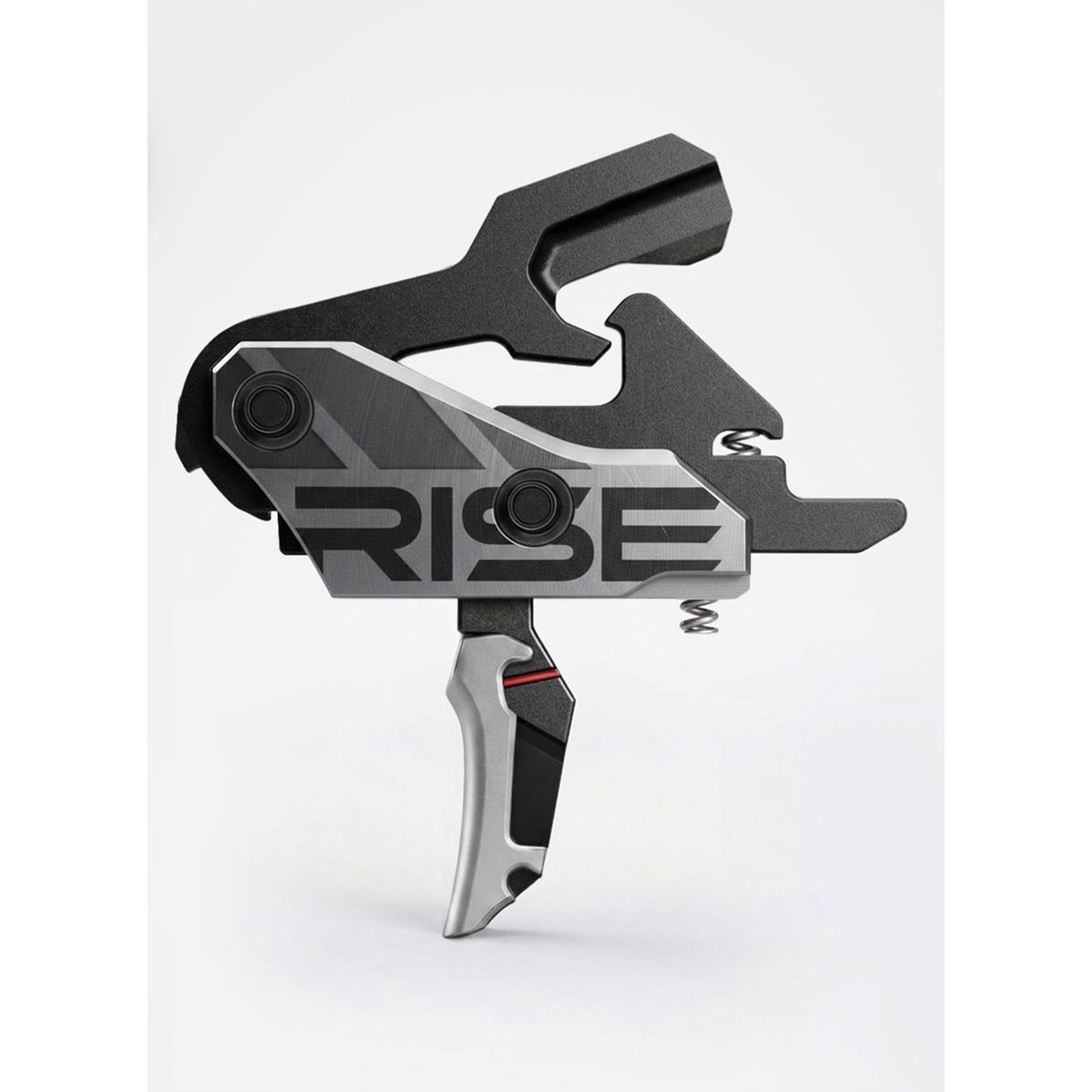 Blitz G2 Slide-and-Snap AR Trigger Flat Blade Face Silver