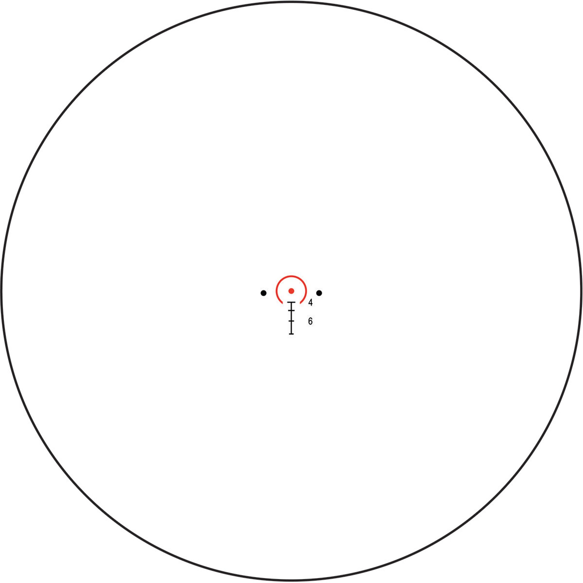 2x20mm Compact ACOG Red 55gr. 223/5.56 RTR w/Mount