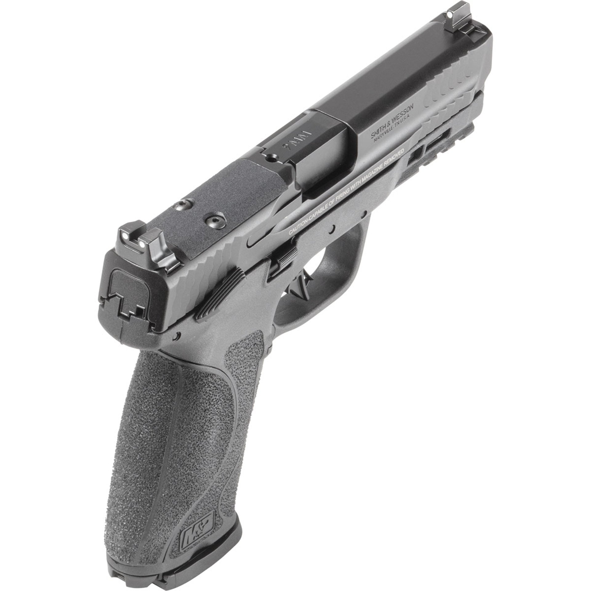 M&P 9 M2.0 4.22"BBL OR Thumb Safety (2)15RD Mag Black