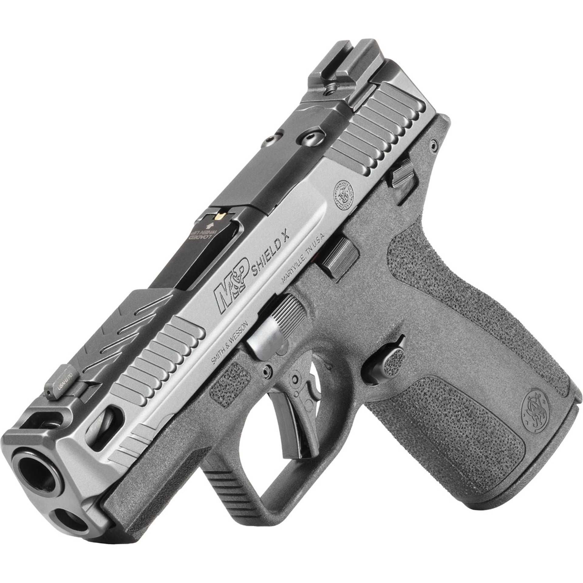 PC M&P Shld X Carry Comp 9mm Luger 3.6"BBL (2)10RD CA Comp