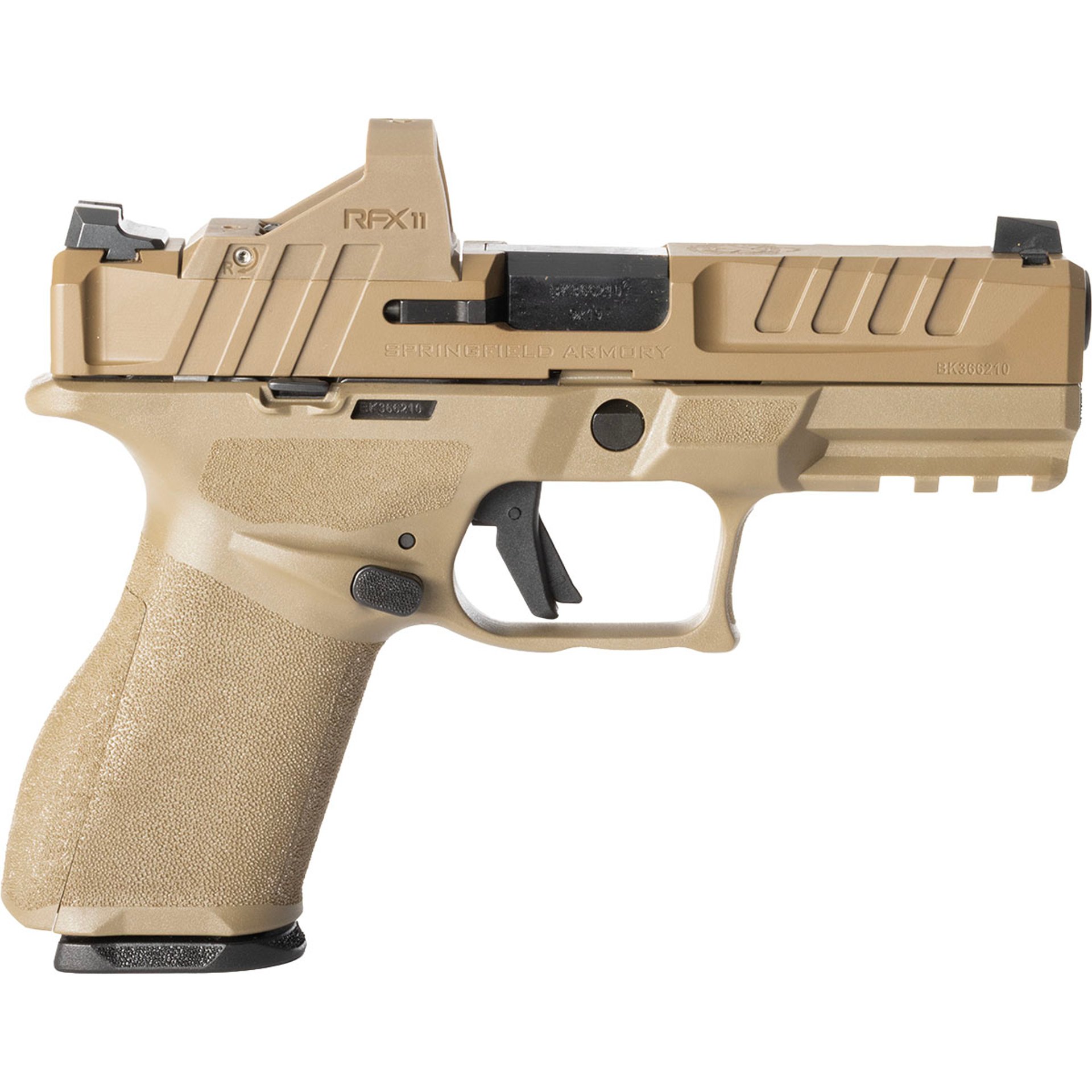 Echelon 4.0C 9mm 4"BBL (4)15rd Mags & RFX11 GearPac FDE