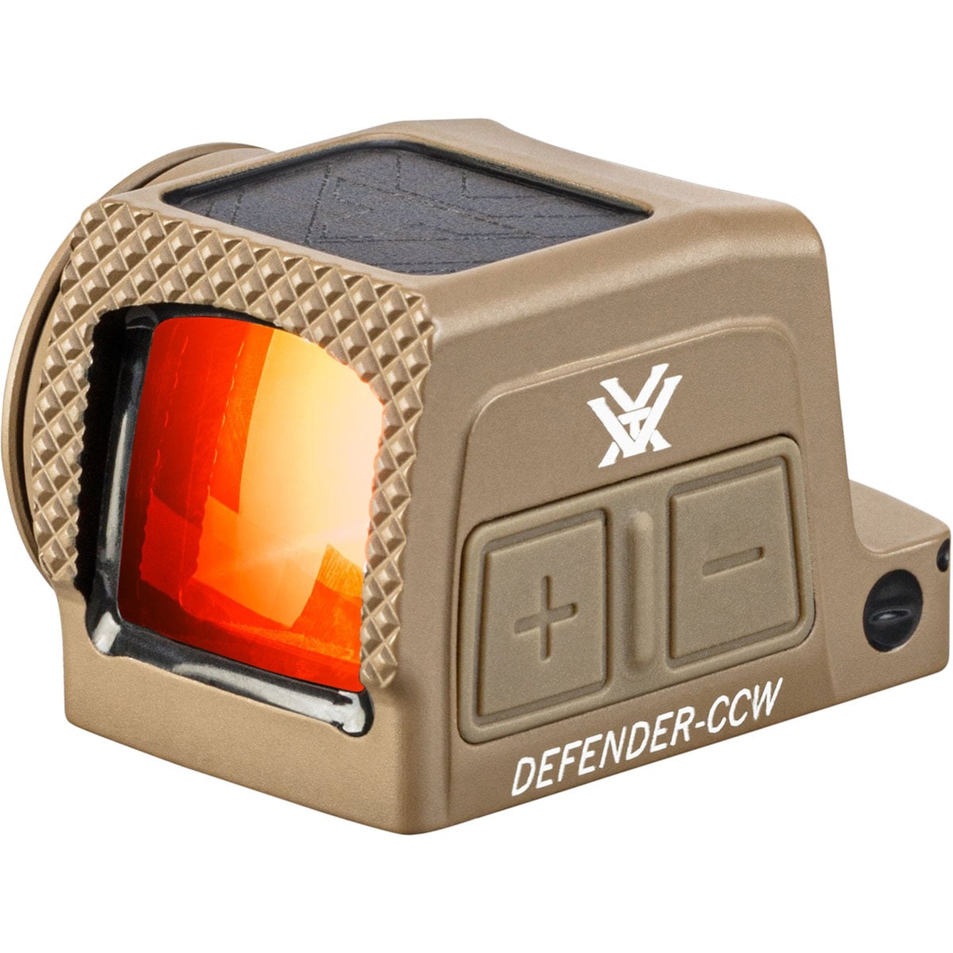 Def-CCW Encl Solar Micro Red Dot 3MOA Dot/32MOA Circle Tan