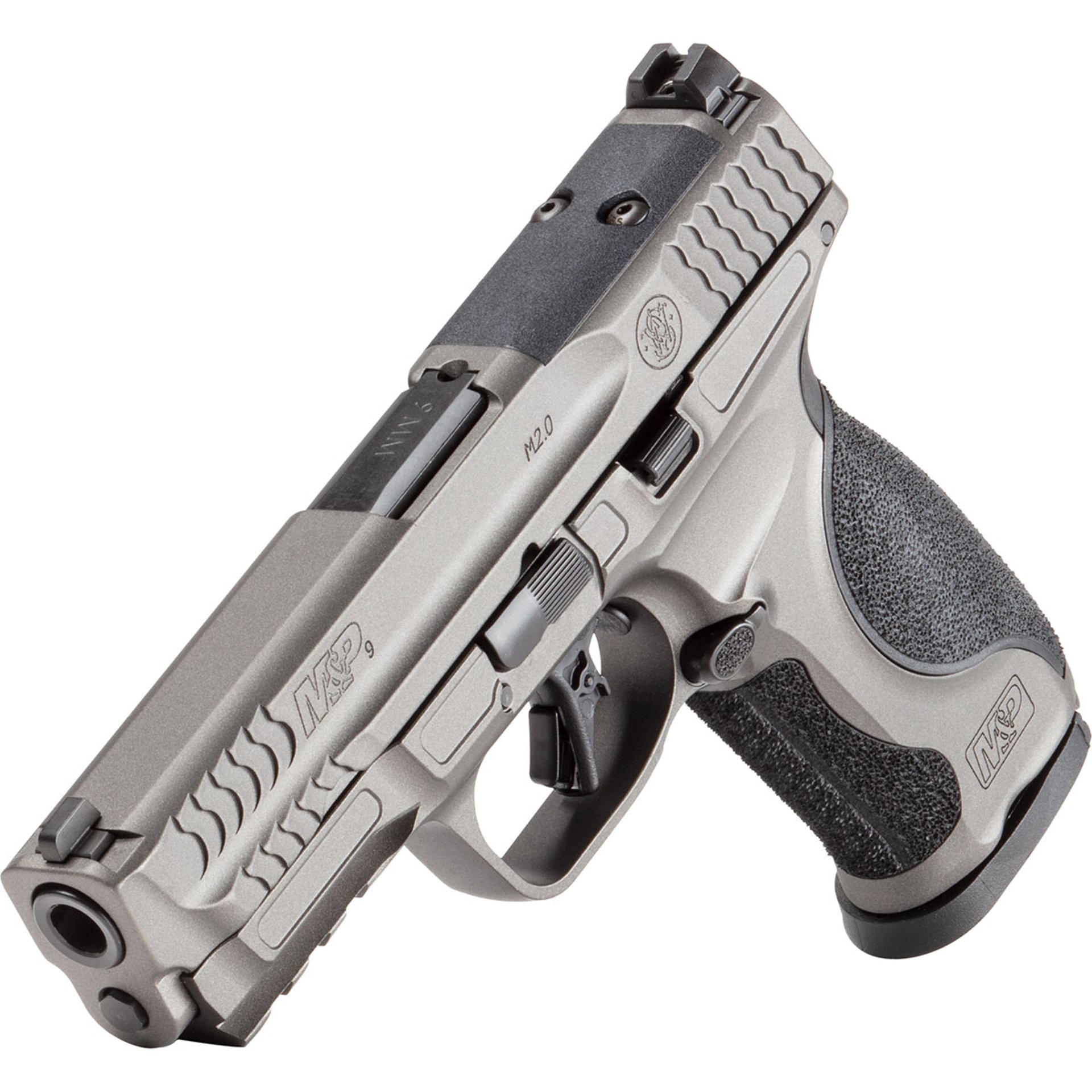 M&P9 M2.0 Metal 9mm OR NTS 4.25" BBL (2)15RD Gray