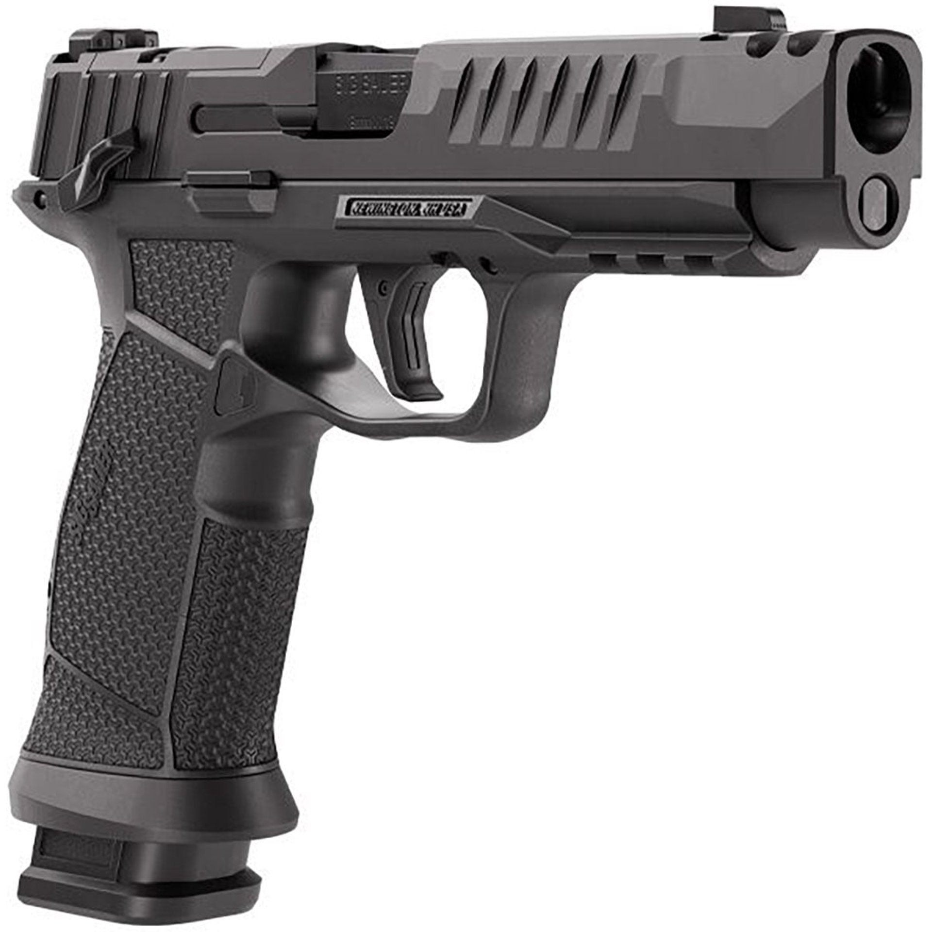 P385 Comp 9mm 4" BBL  (3)10RD BLK Manuel Safety