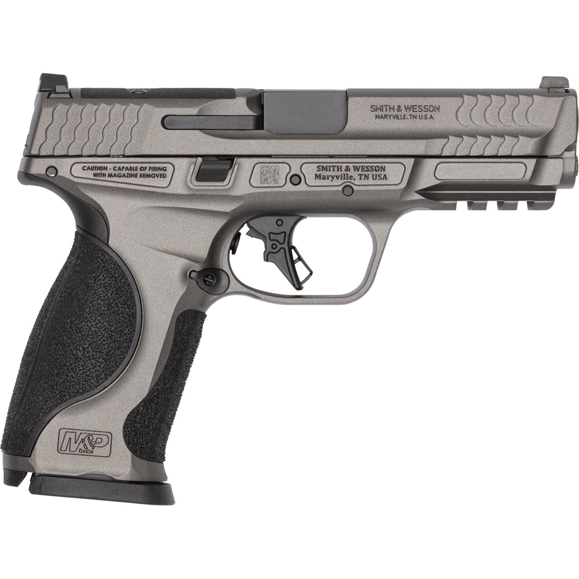 M&P9 M2.0 Metal 9mm OR NTS 4.25" BBL (2)15RD Gray