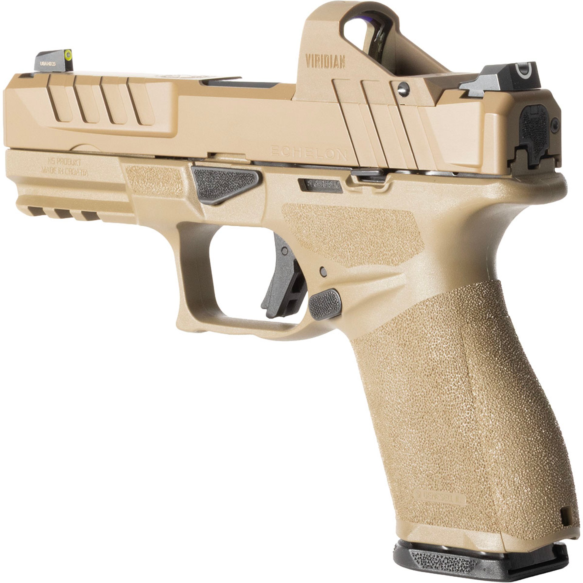 Echelon 4.0C 9mm 4"BBL (1)15(3)18rd Mags & RFX11 GearPac FDE