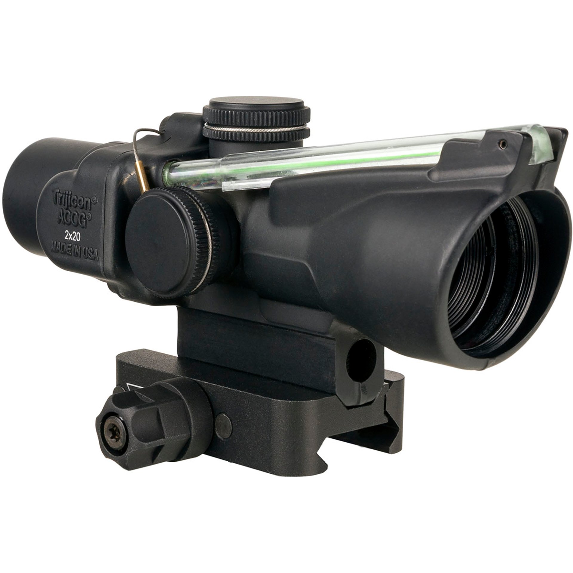 2x20mm Compact ACOG Green 55gr. 223/5.56 RTR w/Mount