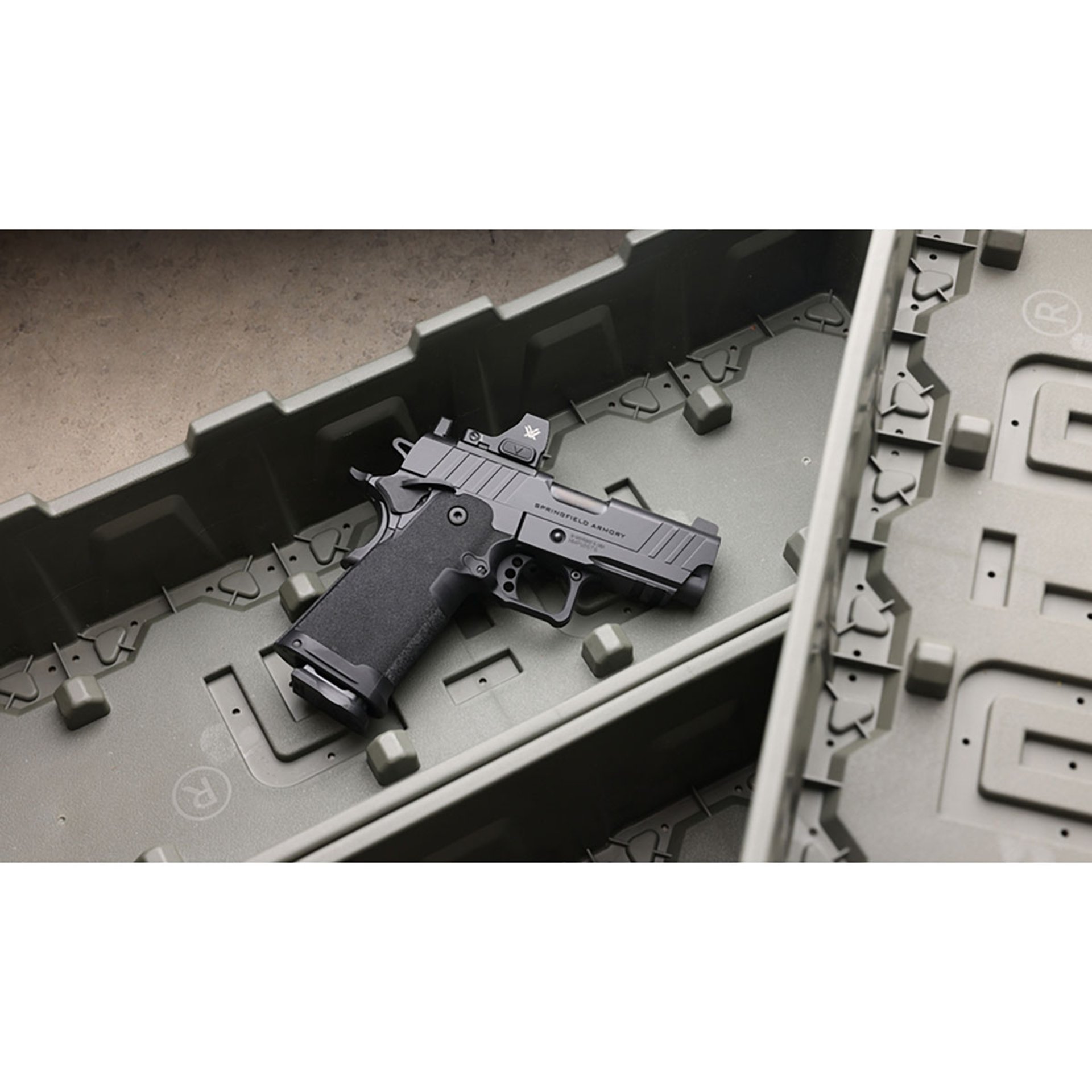 1911 DS Prodigy AOS 9mm Luger 3.5"BBL (2)10RD Mags Black